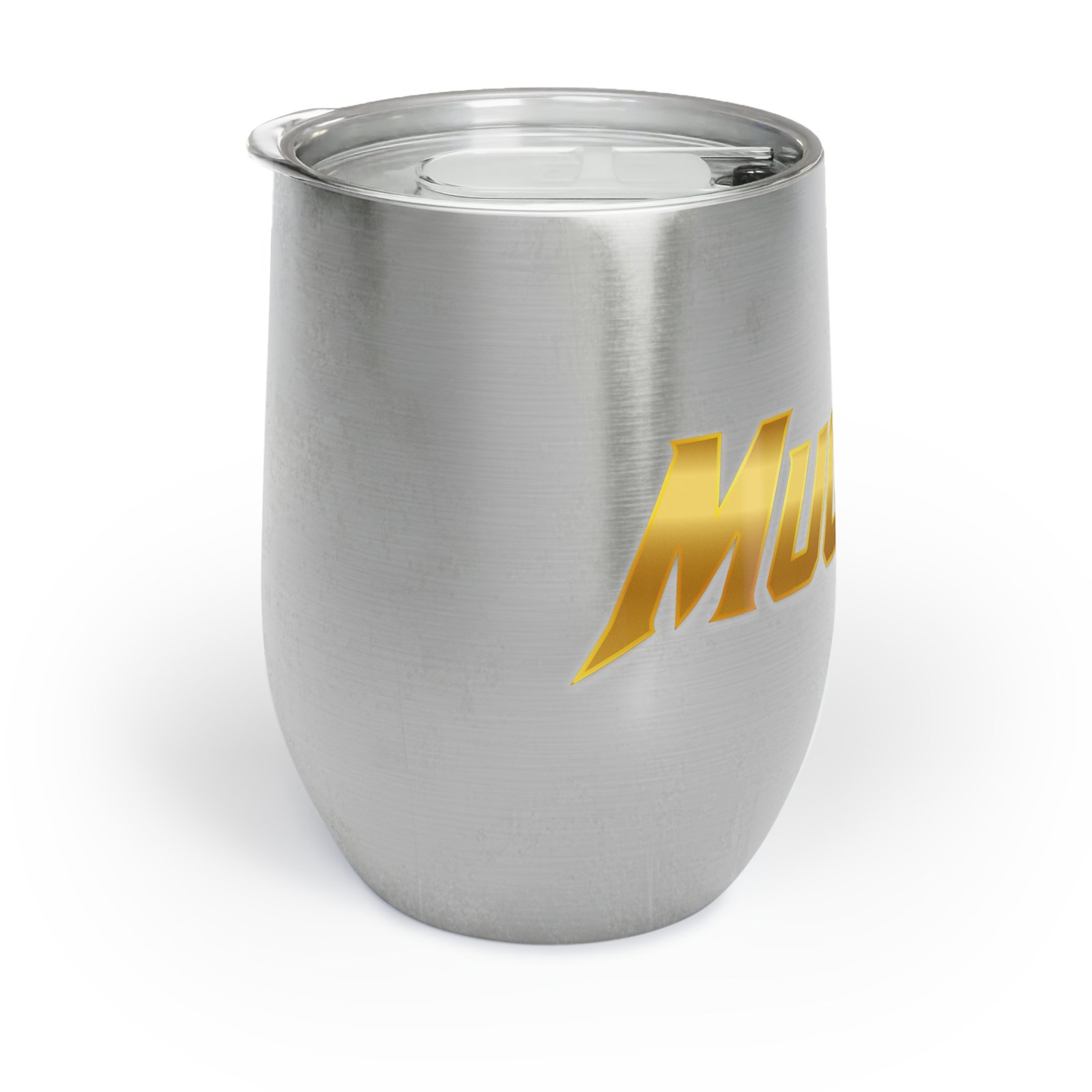 MuckU2 Wine Tumbler – Gold Poker Logo
