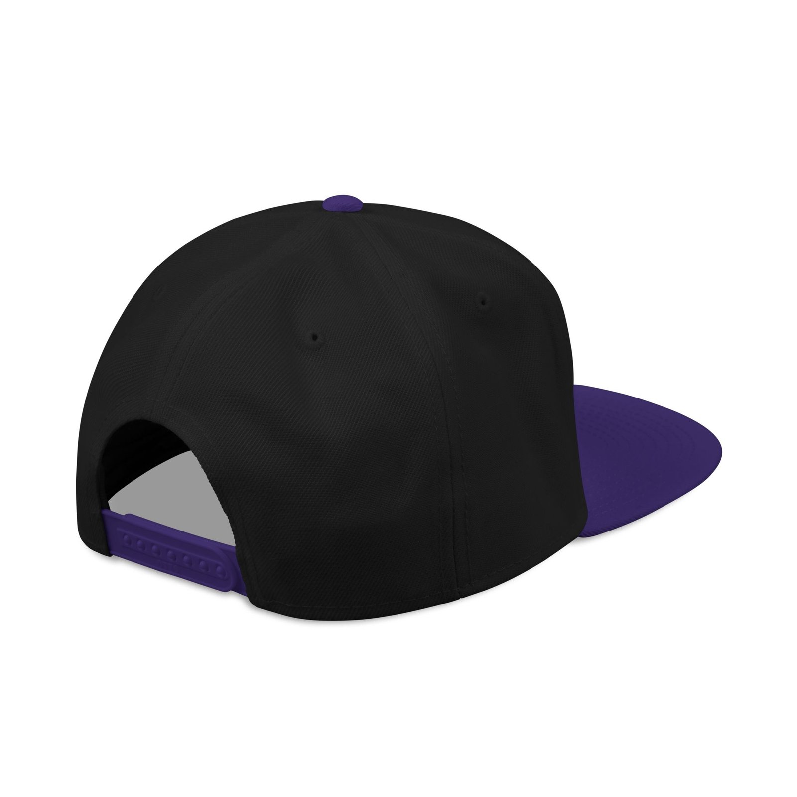 MuckU2 Snapback Poker Cap – Gradient Silver & Red Logo