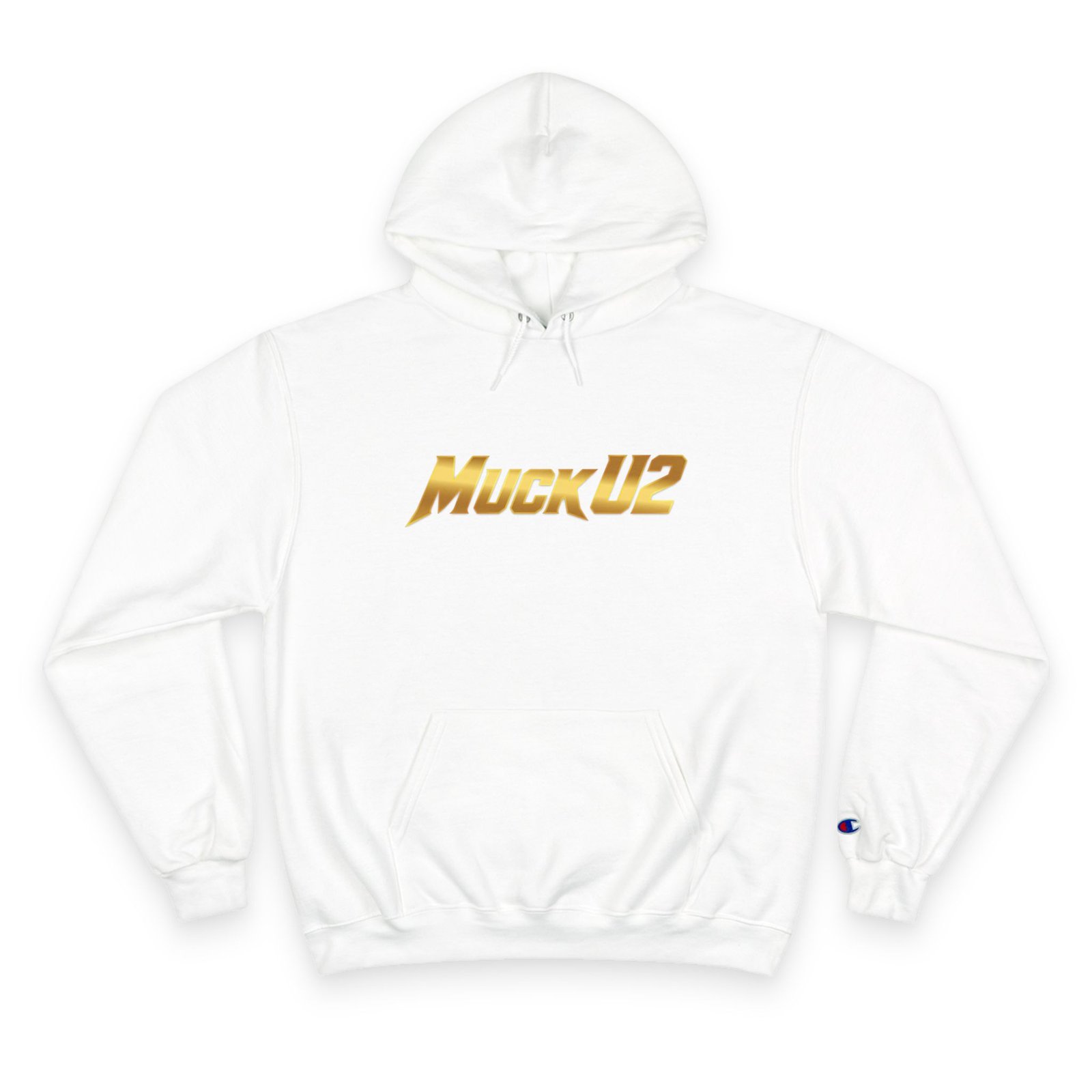 MuckU2 Hoodie – Gold Logo Poker Pullover