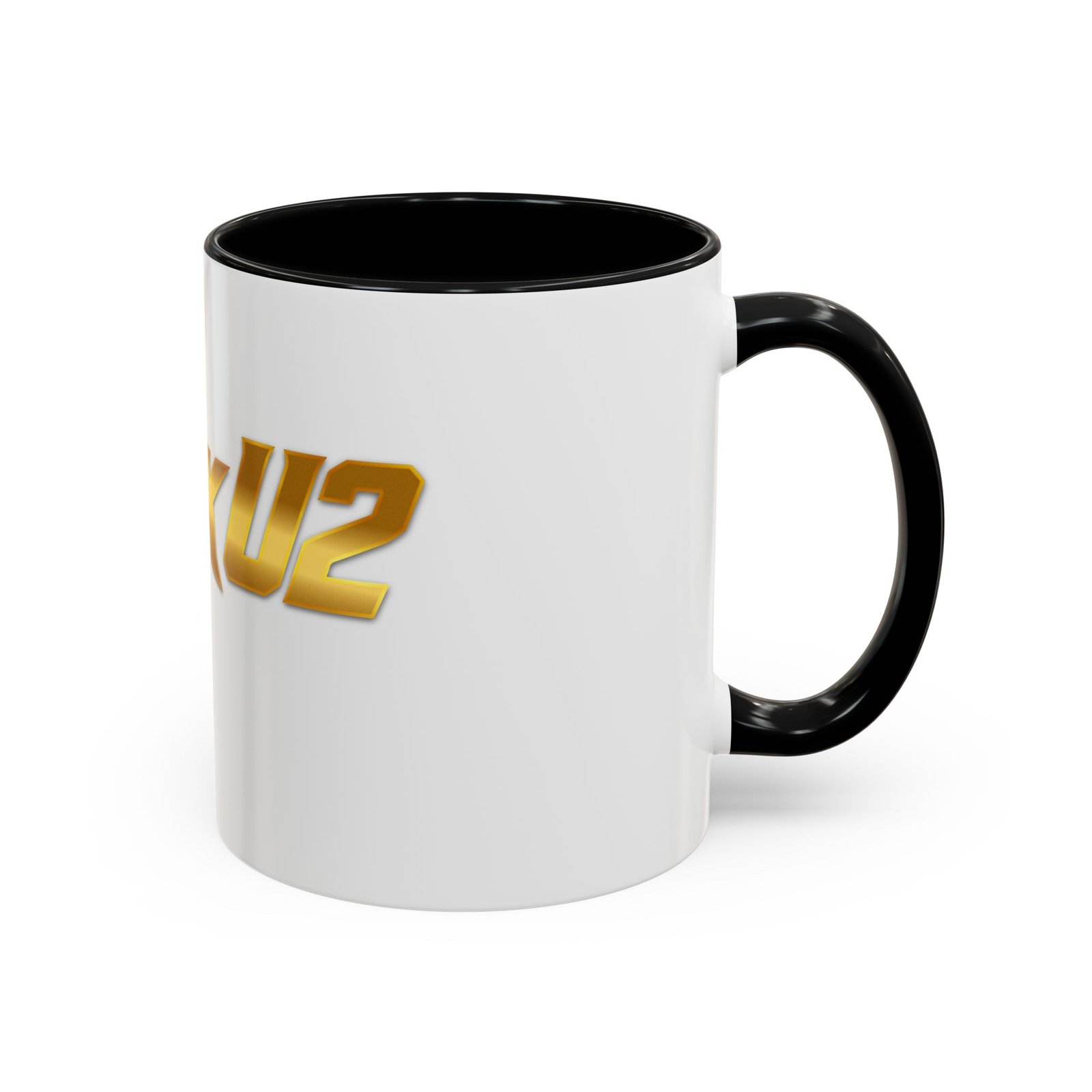 MuckU2 Mug – Gold Logo Poker Coffee Mug