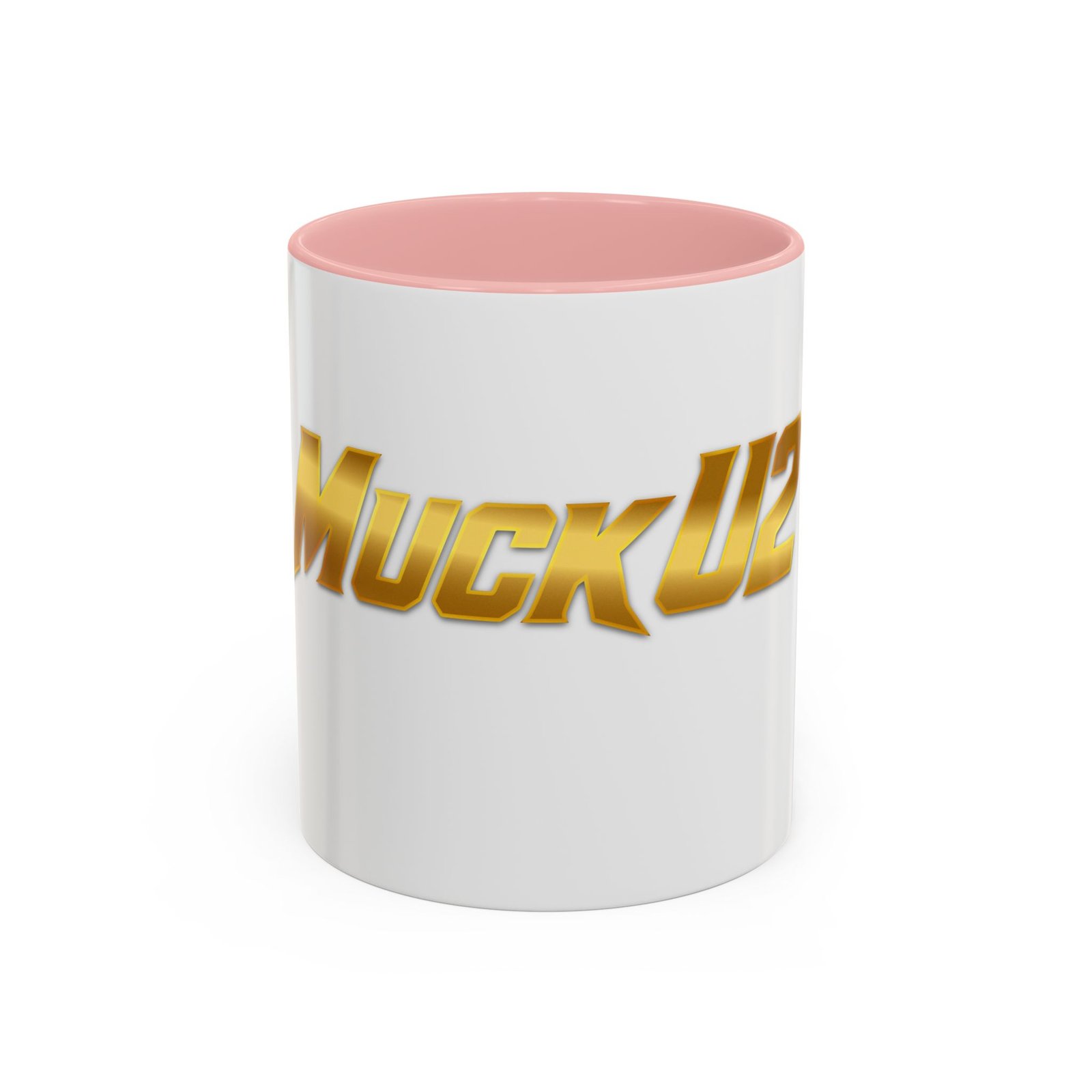 MuckU2 Mug – Gold Logo Poker Coffee Mug