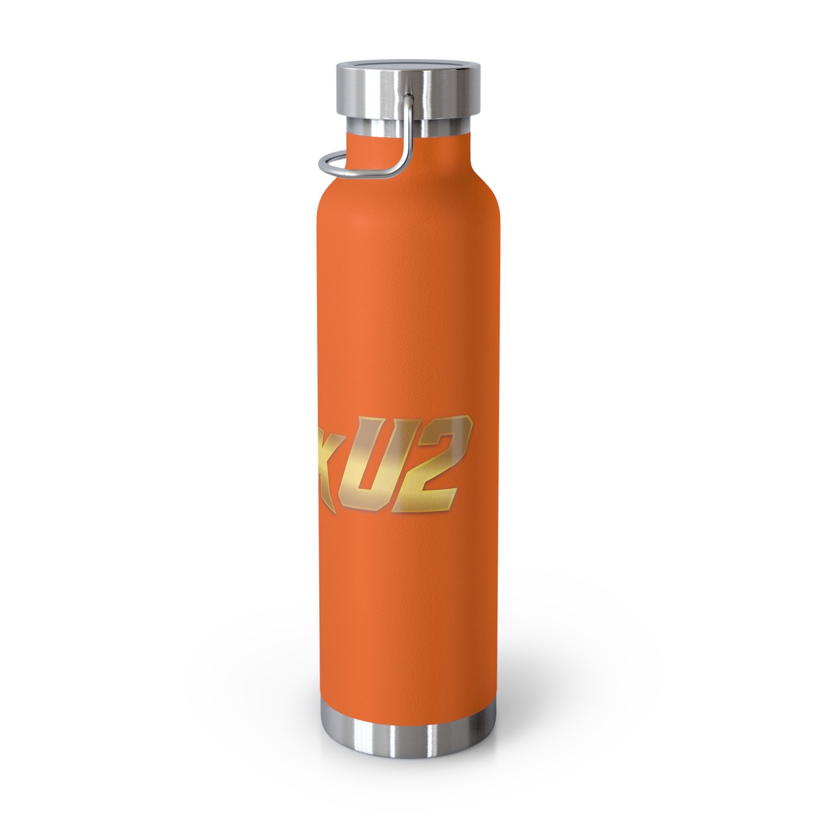 MuckU2 Insulated Water Bottle – Gold Logo