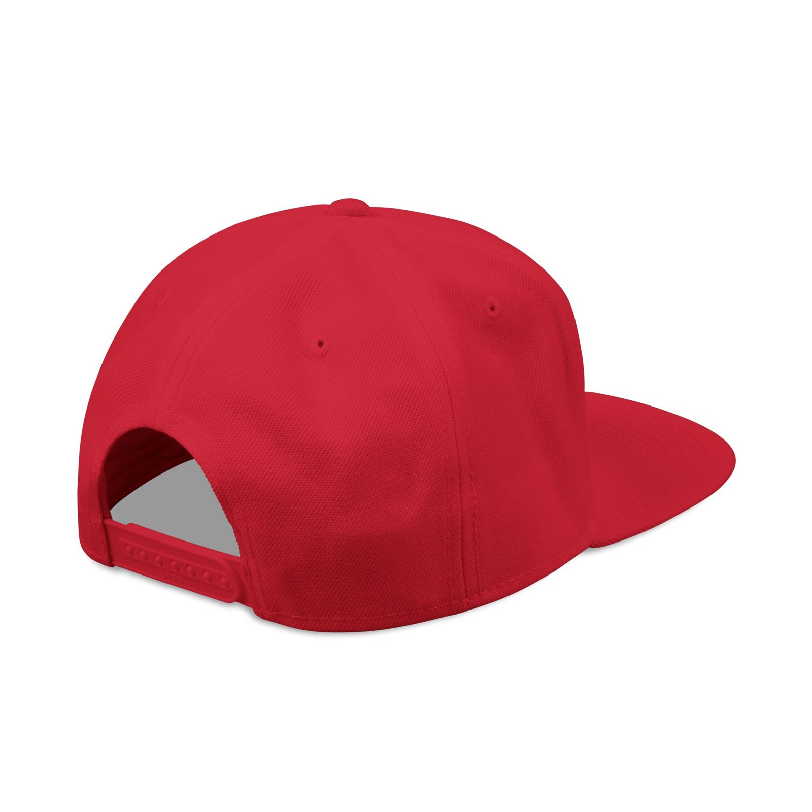 MuckU2 Snapback Poker Cap – Black & Red Logo
