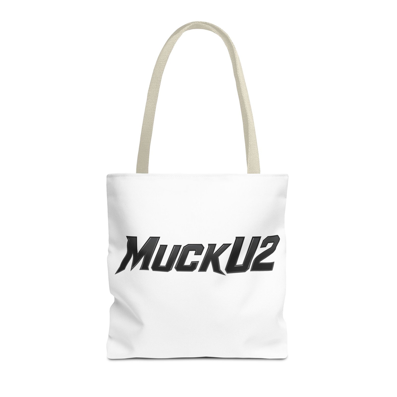 MuckU2 Canvas Tote Bag – Black Poker Logo