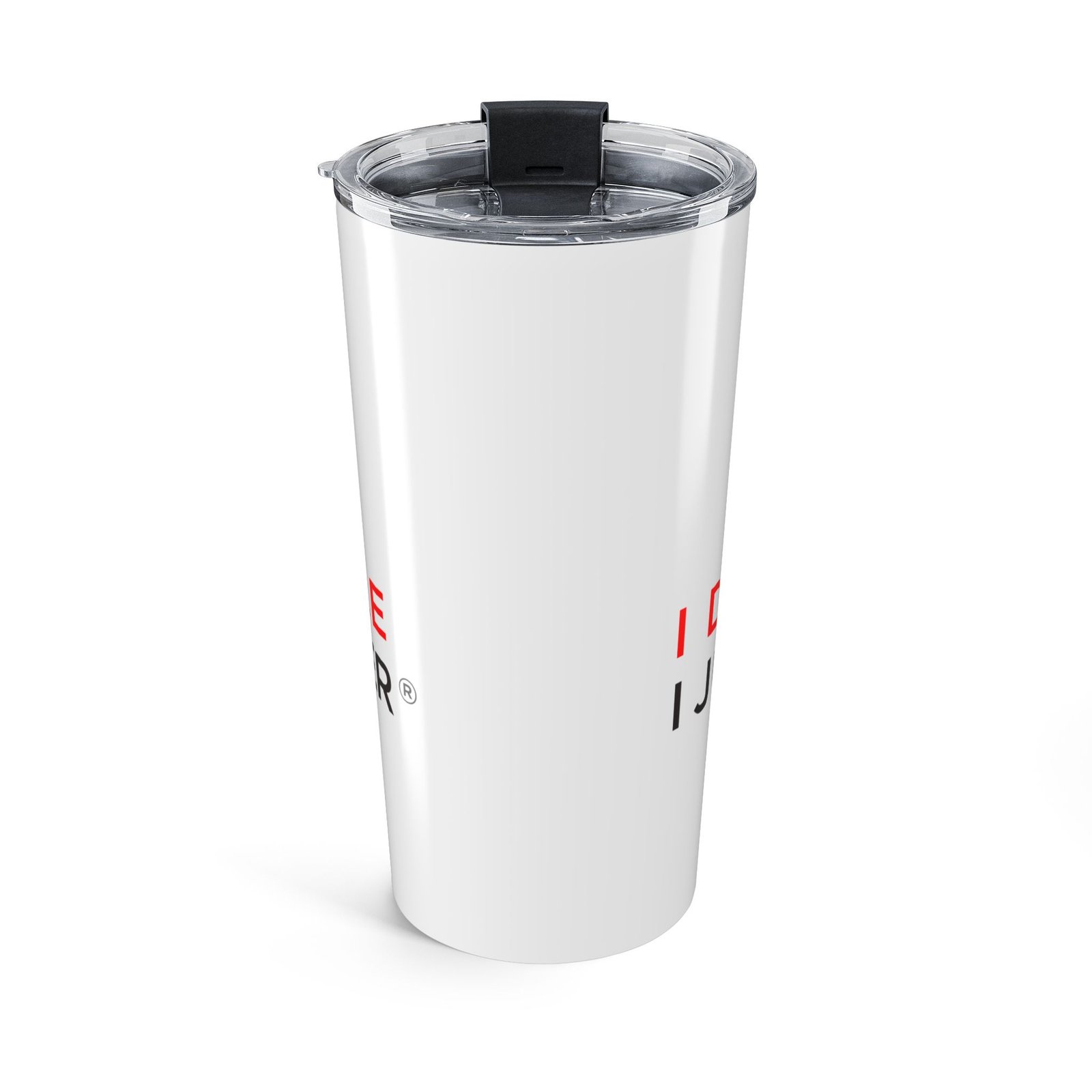 I Don’t Gamble, I Just Play Poker Tumbler – Red & Black Poker Logo