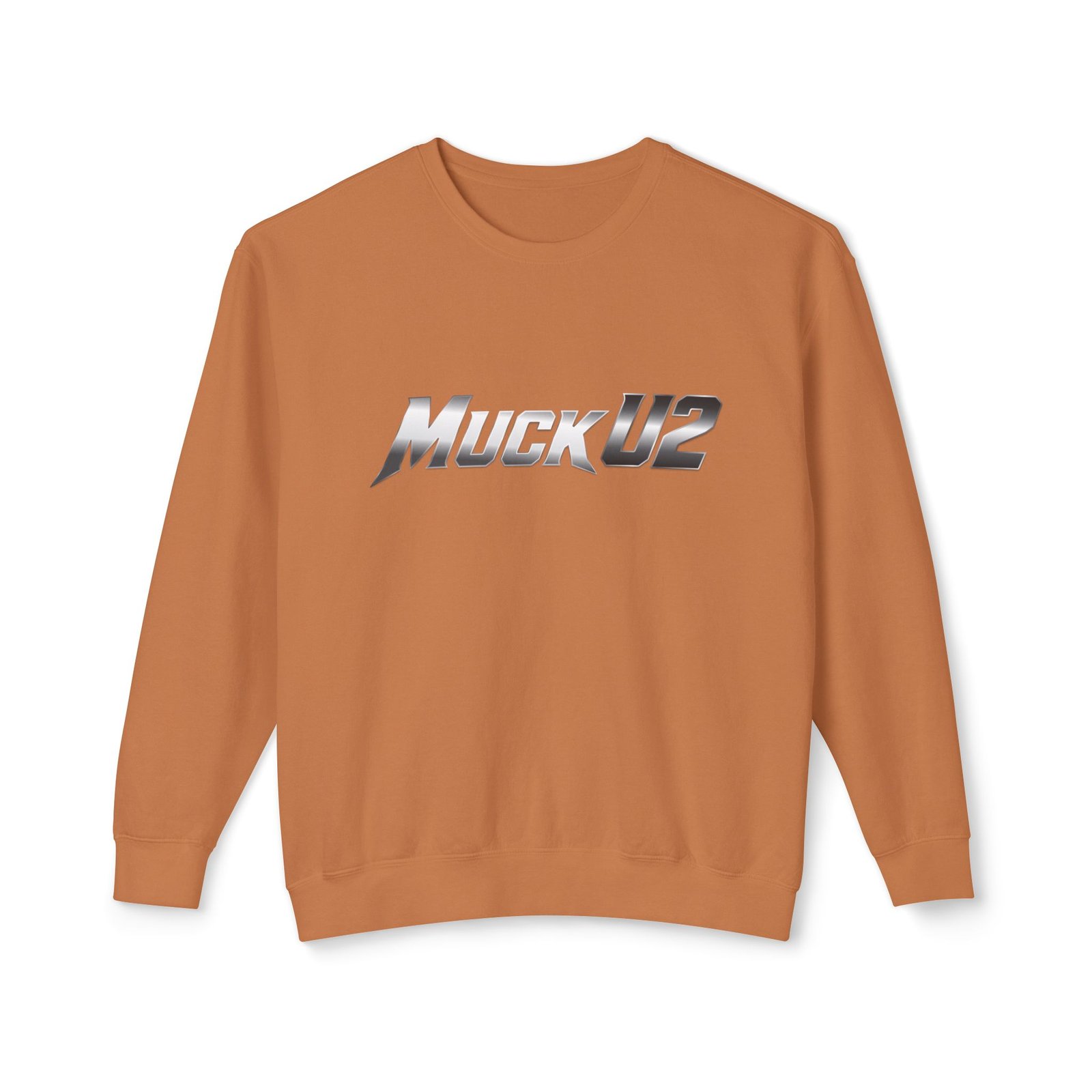MuckU2 Sweatshirt – Silver Logo Poker Crewneck