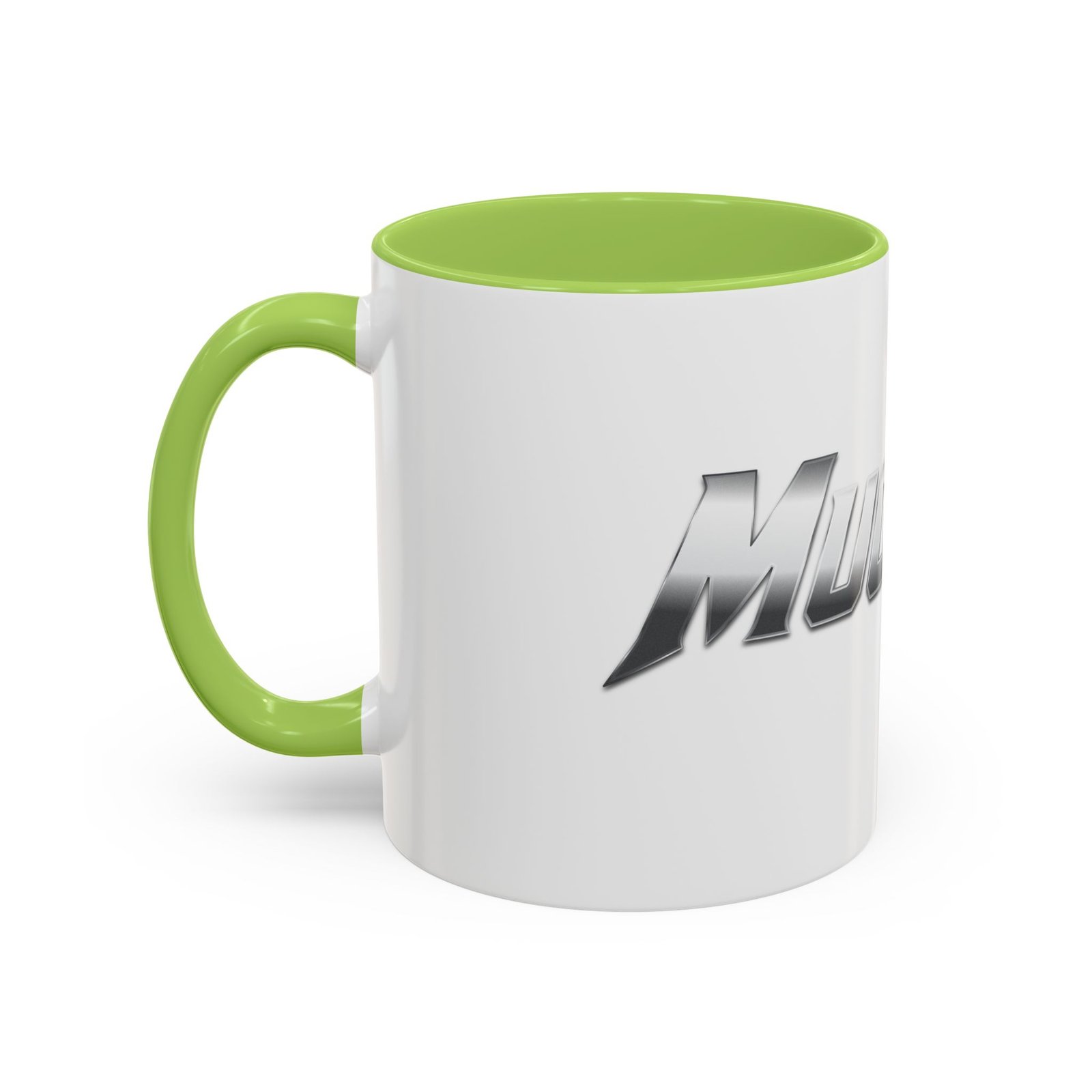 MuckU2 Mug – Silver & Red Logo Poker Coffee Mug