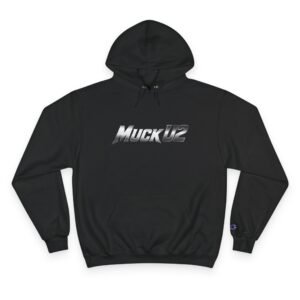 MuckU2 Hoodie – Silver Logo Poker Pullover