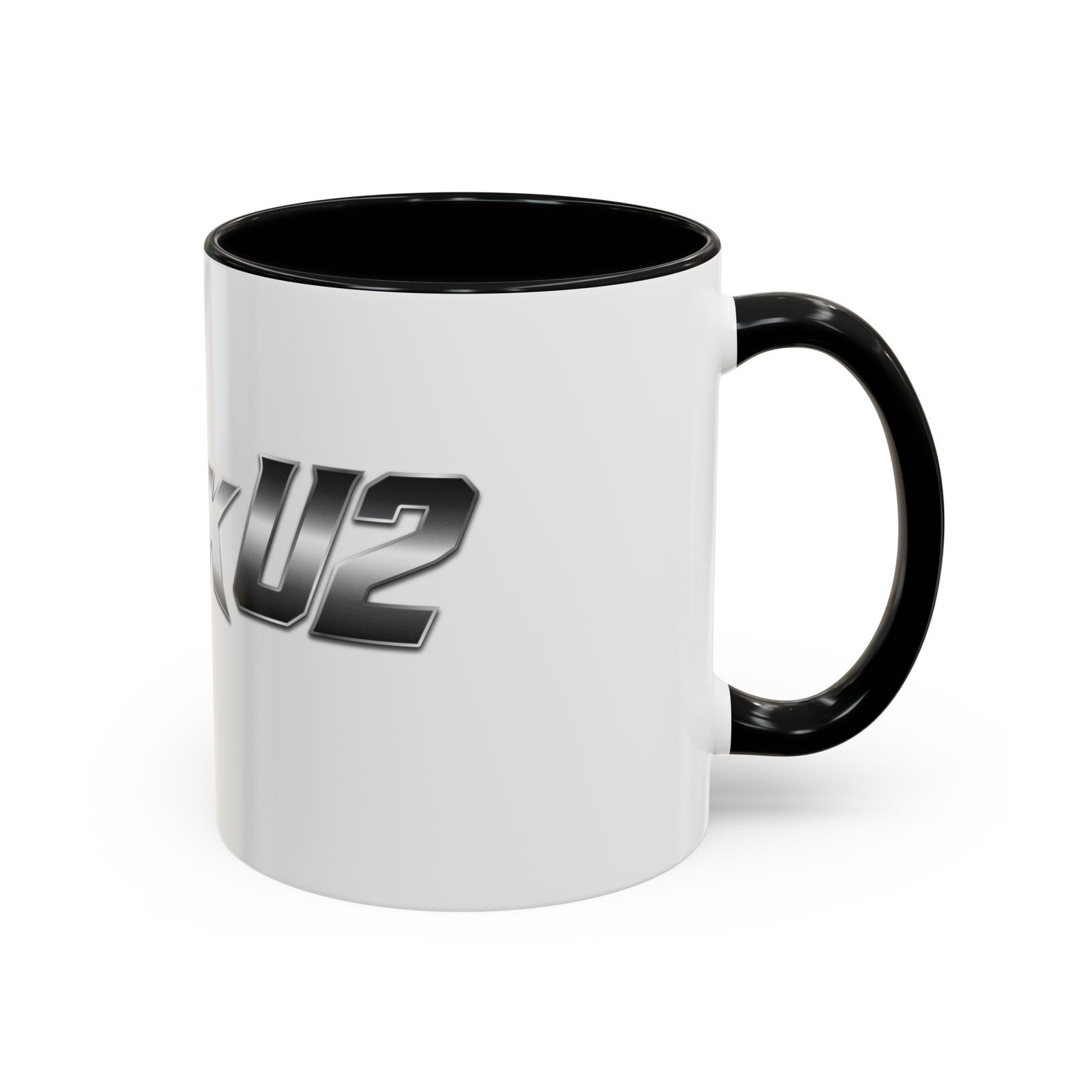 MuckU2 Mug – Silver Logo Poker Coffee Mug