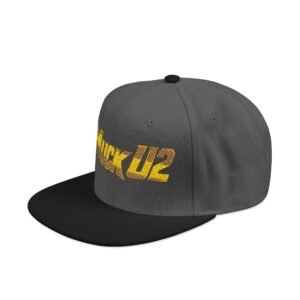 MuckU2 Snapback Poker Cap – Gold Logo