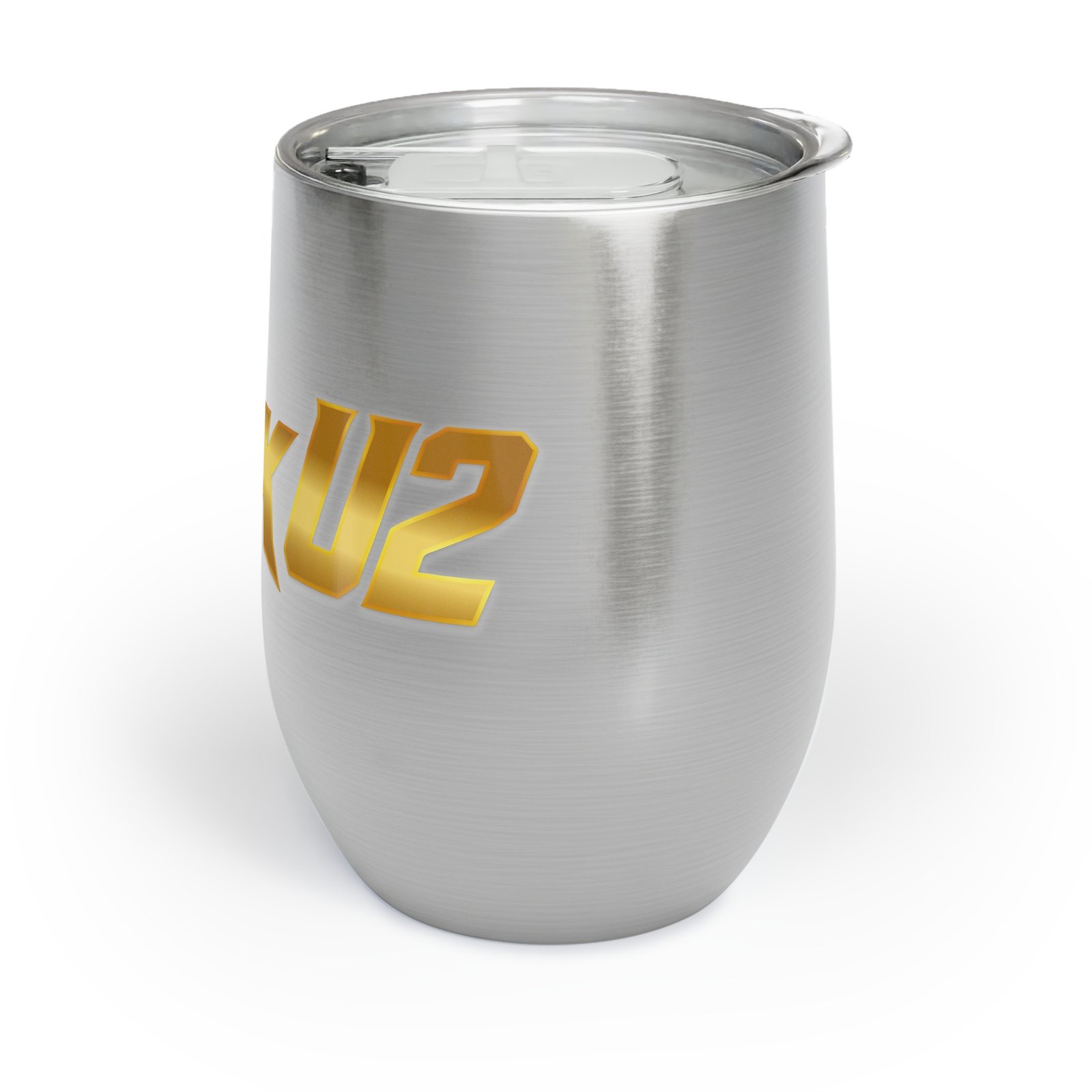 MuckU2 Stainless Steel Tumbler – Gold Logo