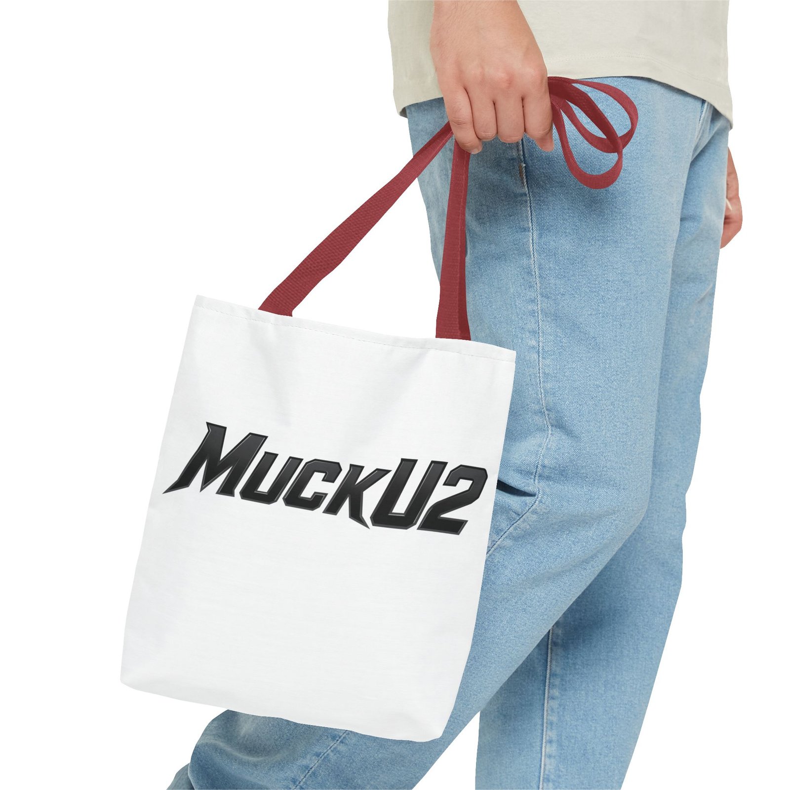 MuckU2 Canvas Tote Bag – Black Poker Logo