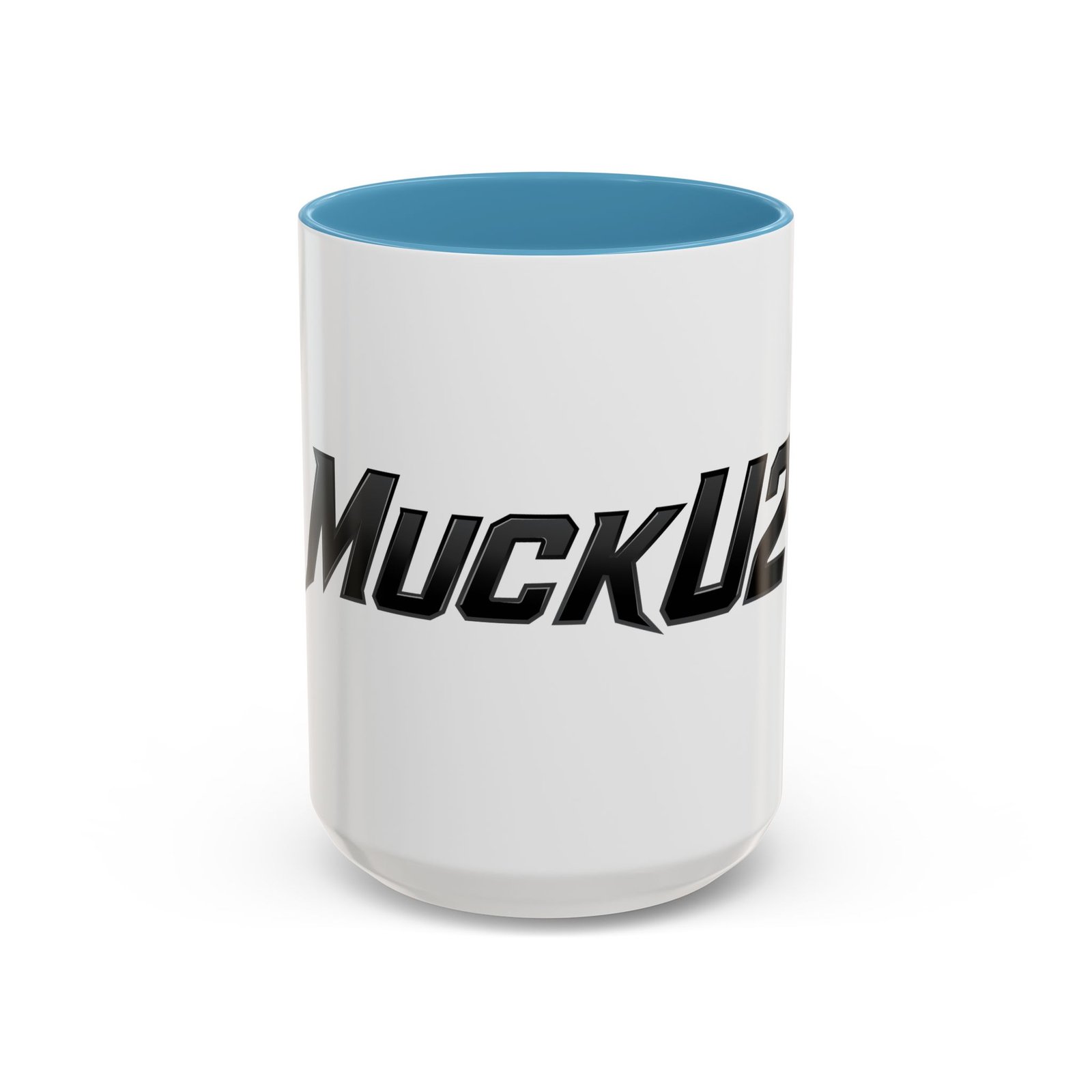 MuckU2 Mug – Black Logo Poker Coffee Mug
