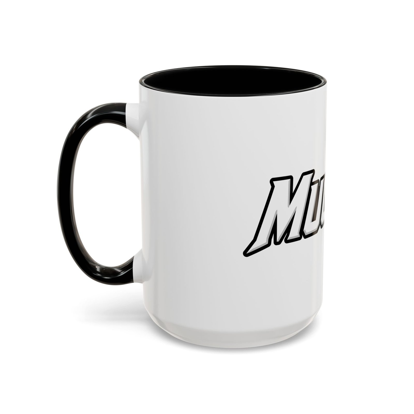 MuckU2 Mug – White & Red Logo Poker Coffee Mug
