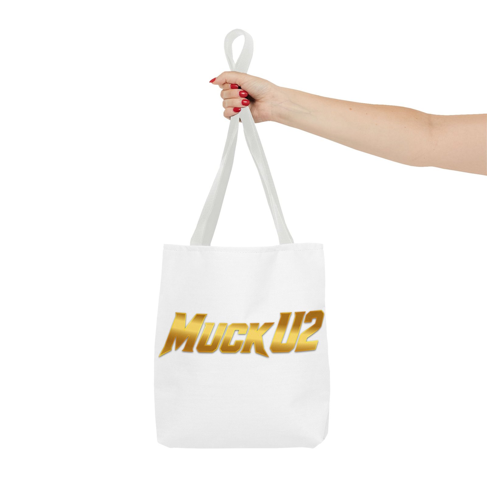 MuckU2 Tote Bag – Gold Logo Poker Bag