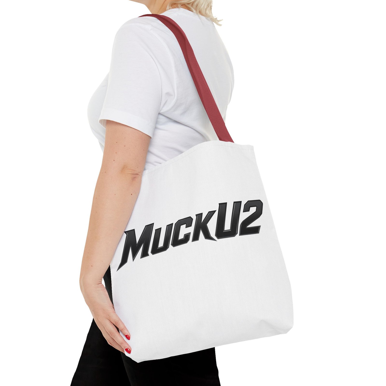 MuckU2 Canvas Tote Bag – Black Poker Logo