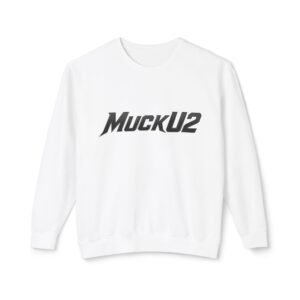 MuckU2 Sweatshirt – Black Logo Poker Crewneck
