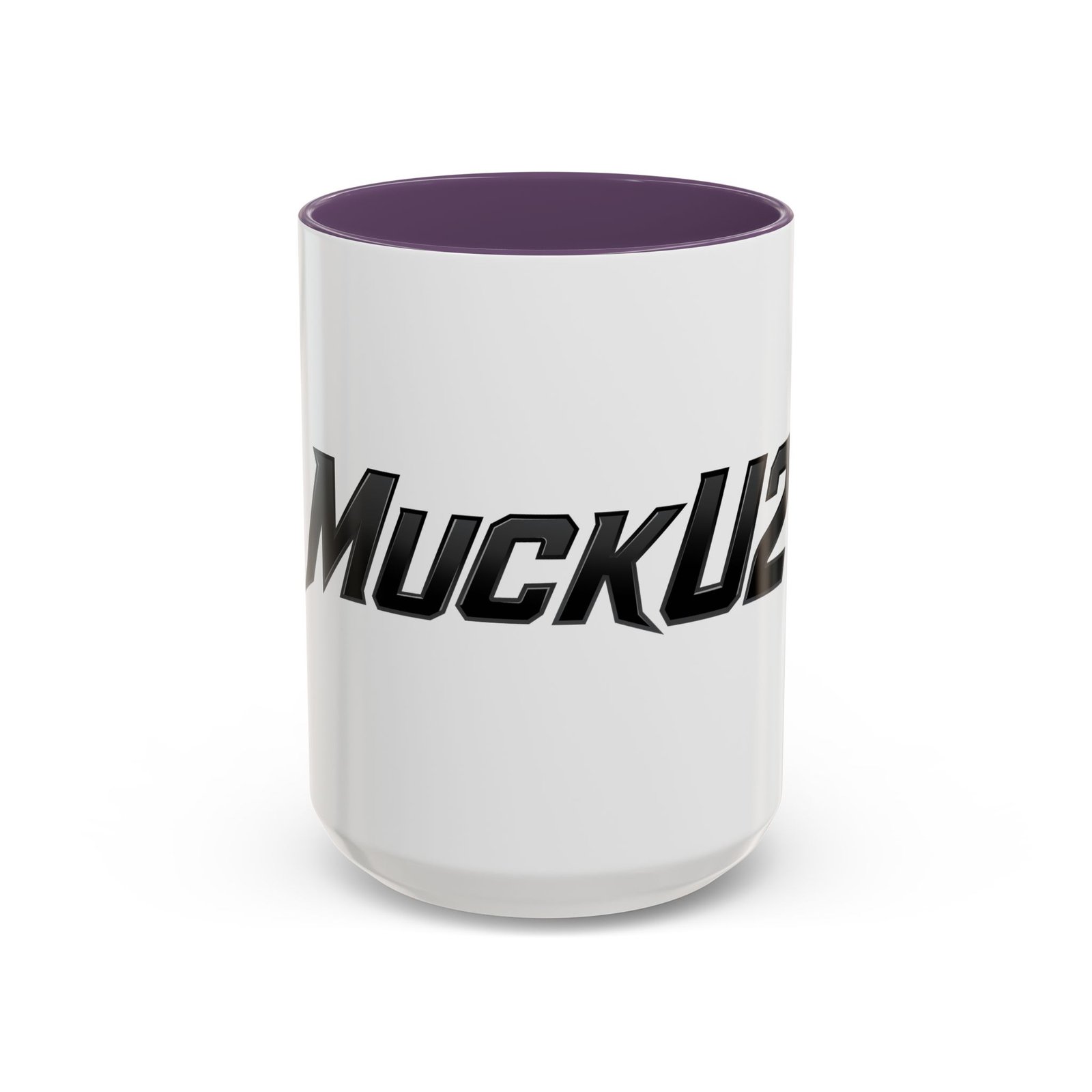 MuckU2 Mug – Black Logo Poker Coffee Mug
