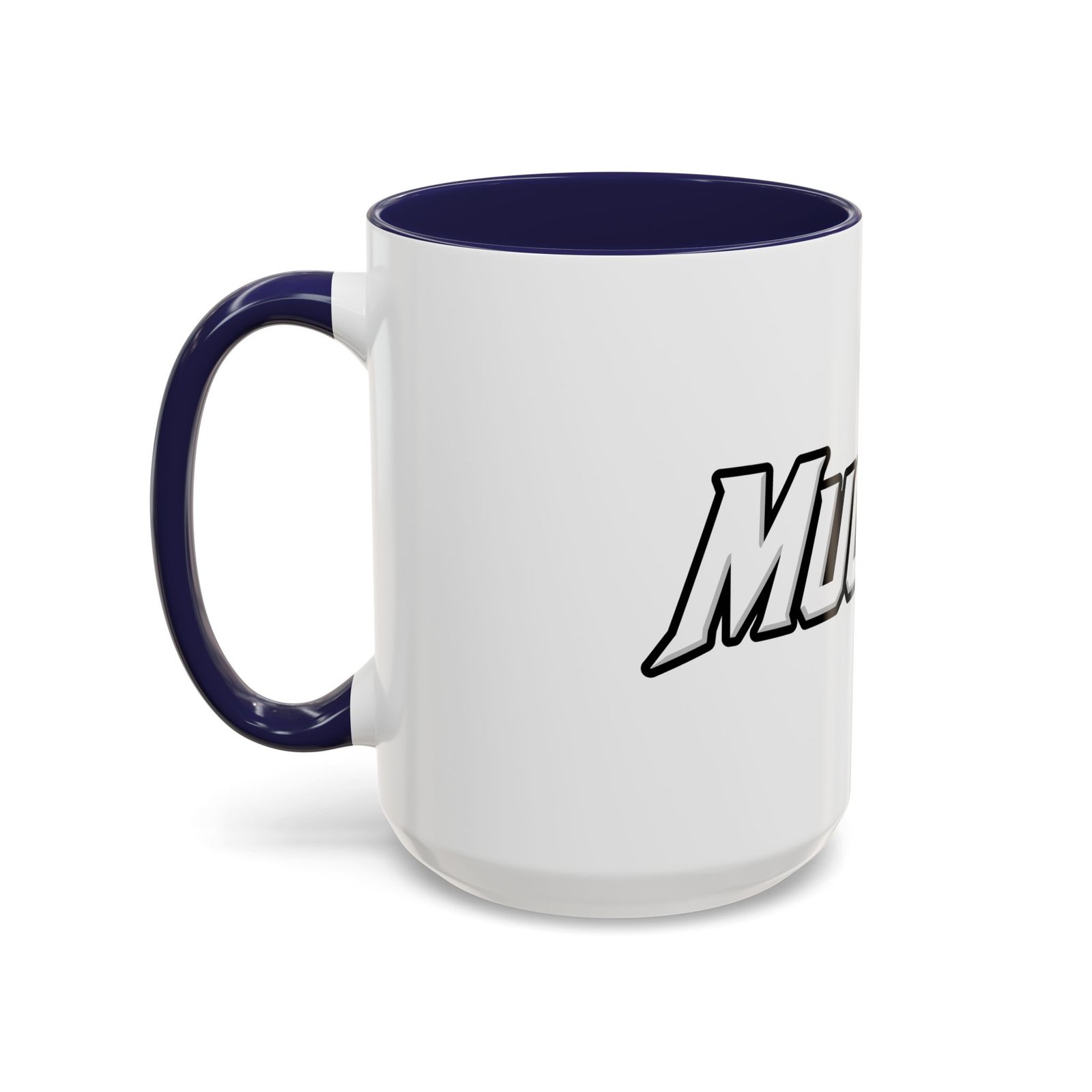 MuckU2 Mug – White & Red Logo Poker Coffee Mug