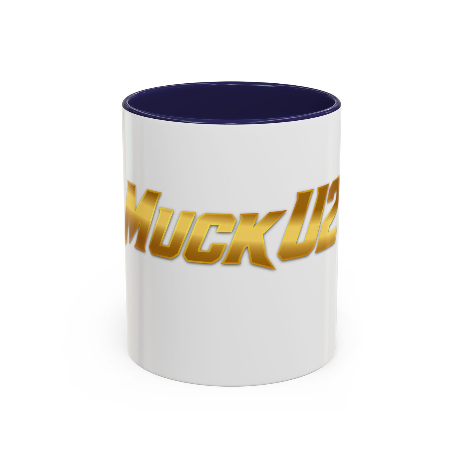 MuckU2 Mug – Gold Logo Poker Coffee Mug