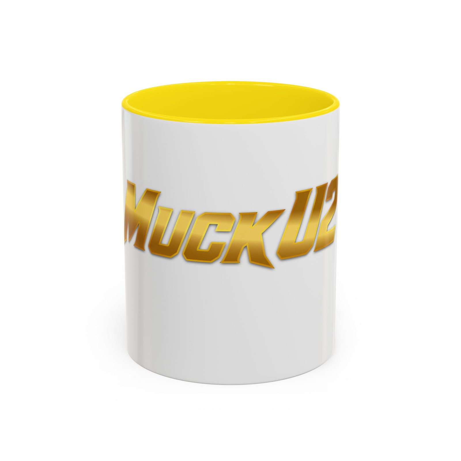 MuckU2 Mug – Gold Logo Poker Coffee Mug