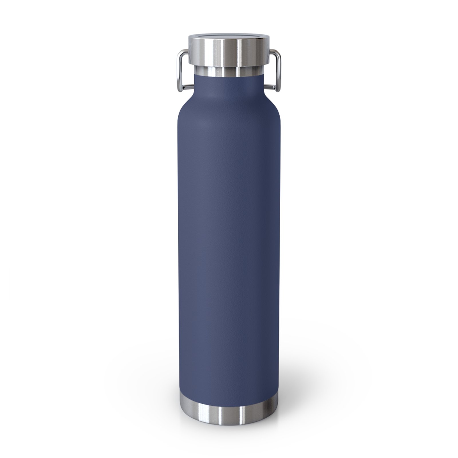 I Just Play Poker Insulated Water Bottle – White & Red Logo