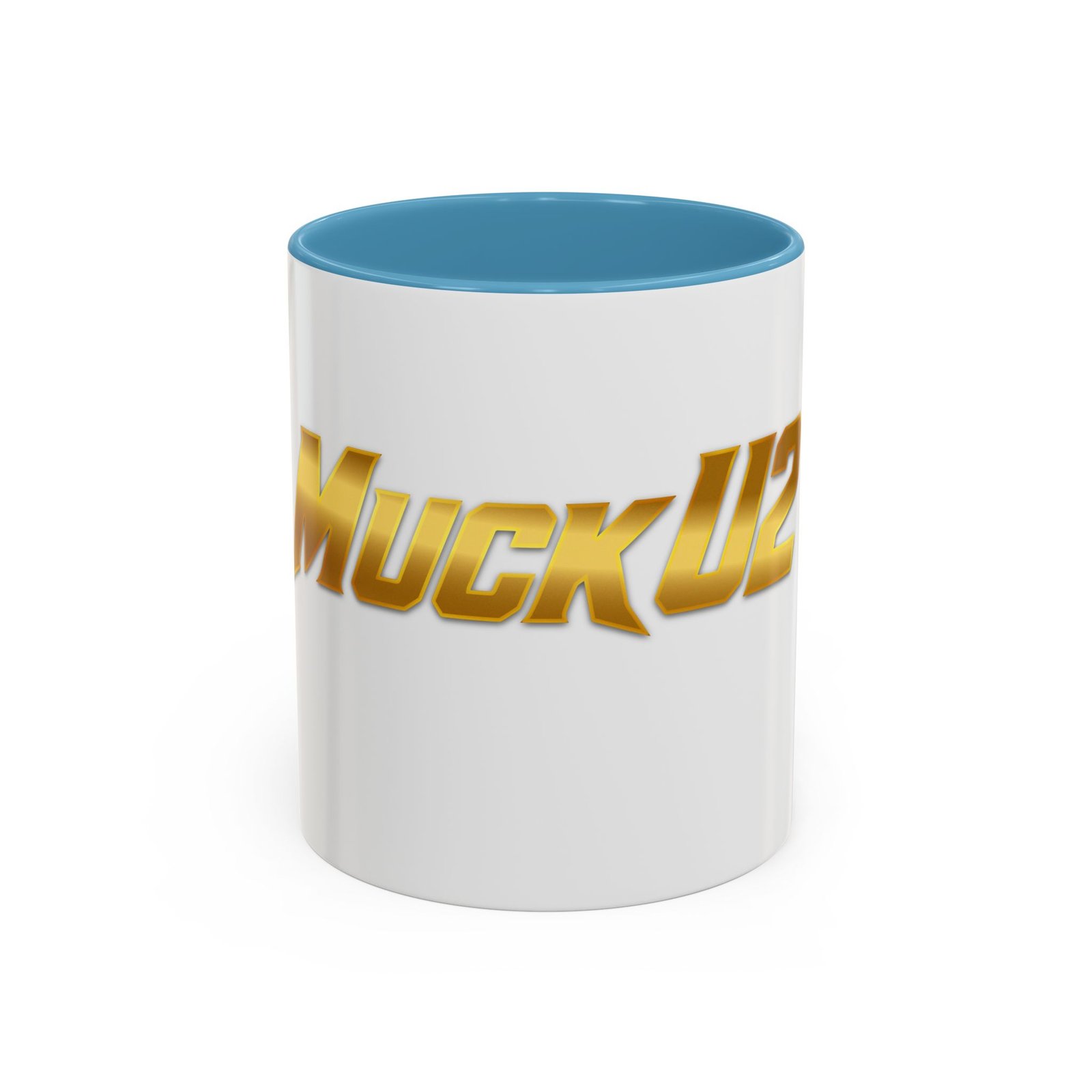 MuckU2 Mug – Gold Logo Poker Coffee Mug