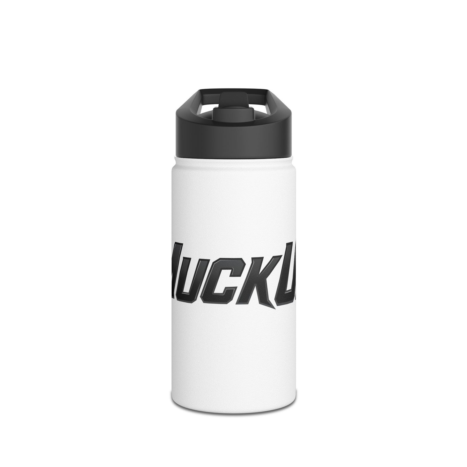 MuckU2 Stainless Steel Water Bottle – Black Poker Logo