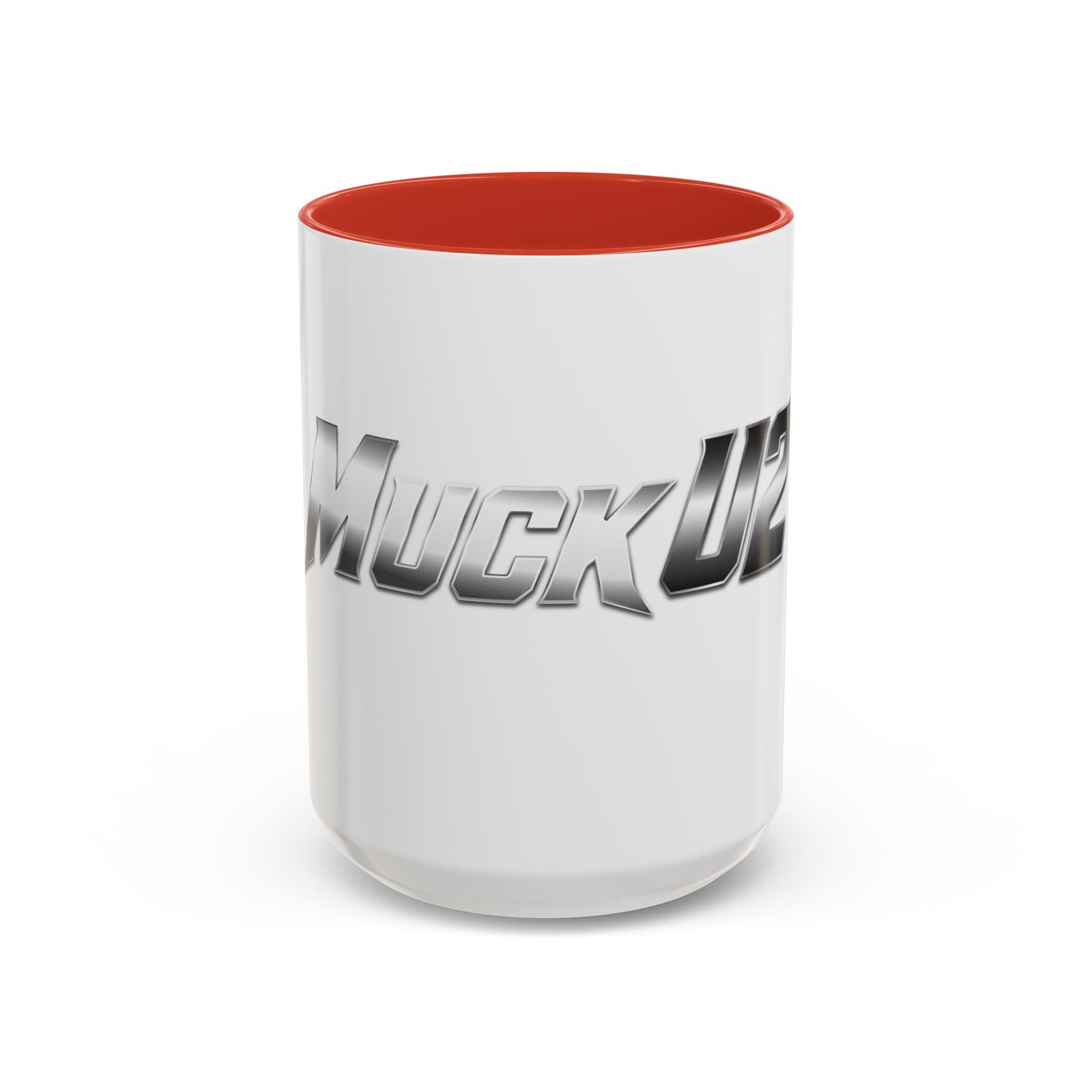 MuckU2 Mug – Silver Logo Poker Coffee Mug