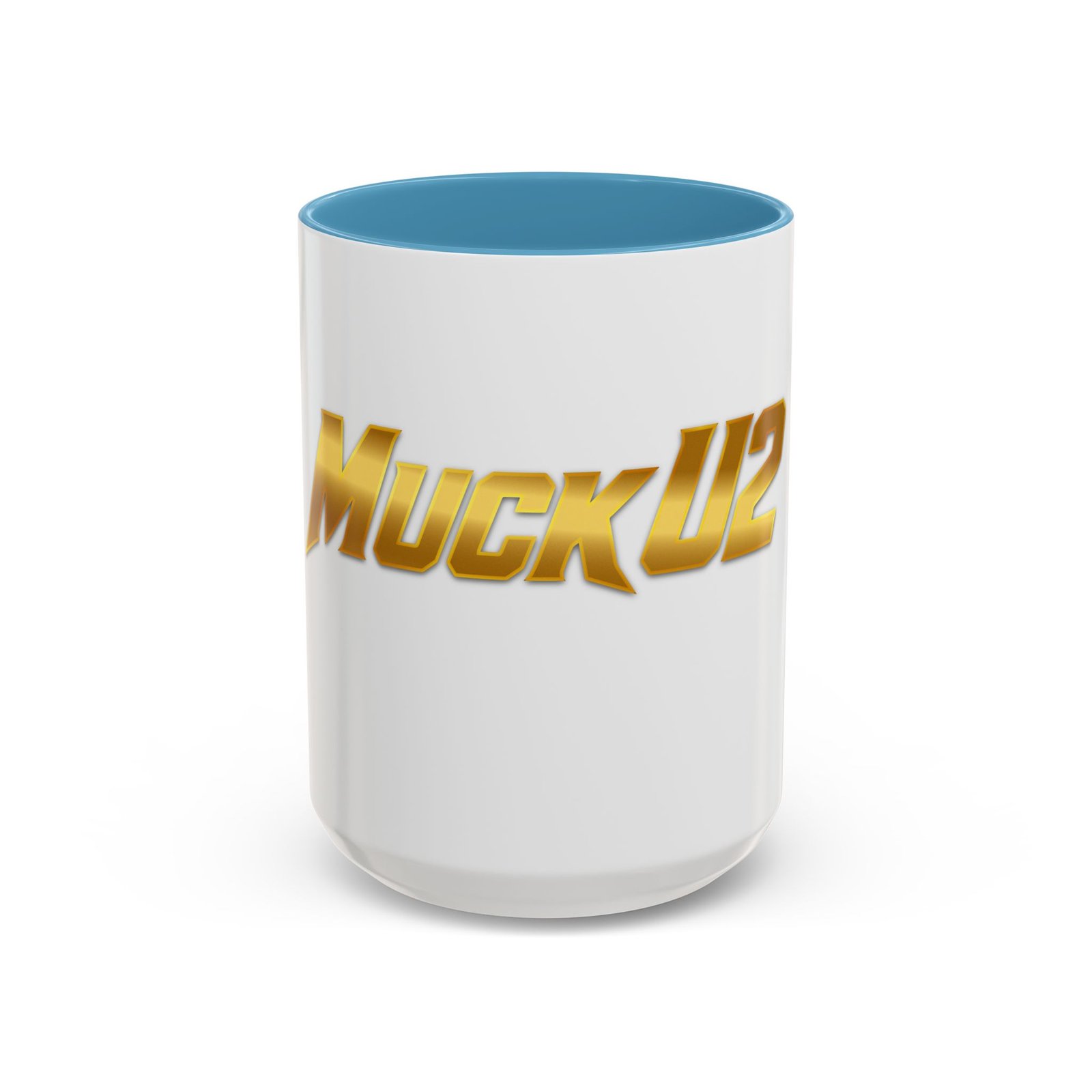 MuckU2 Mug – Gold Logo Poker Coffee Mug
