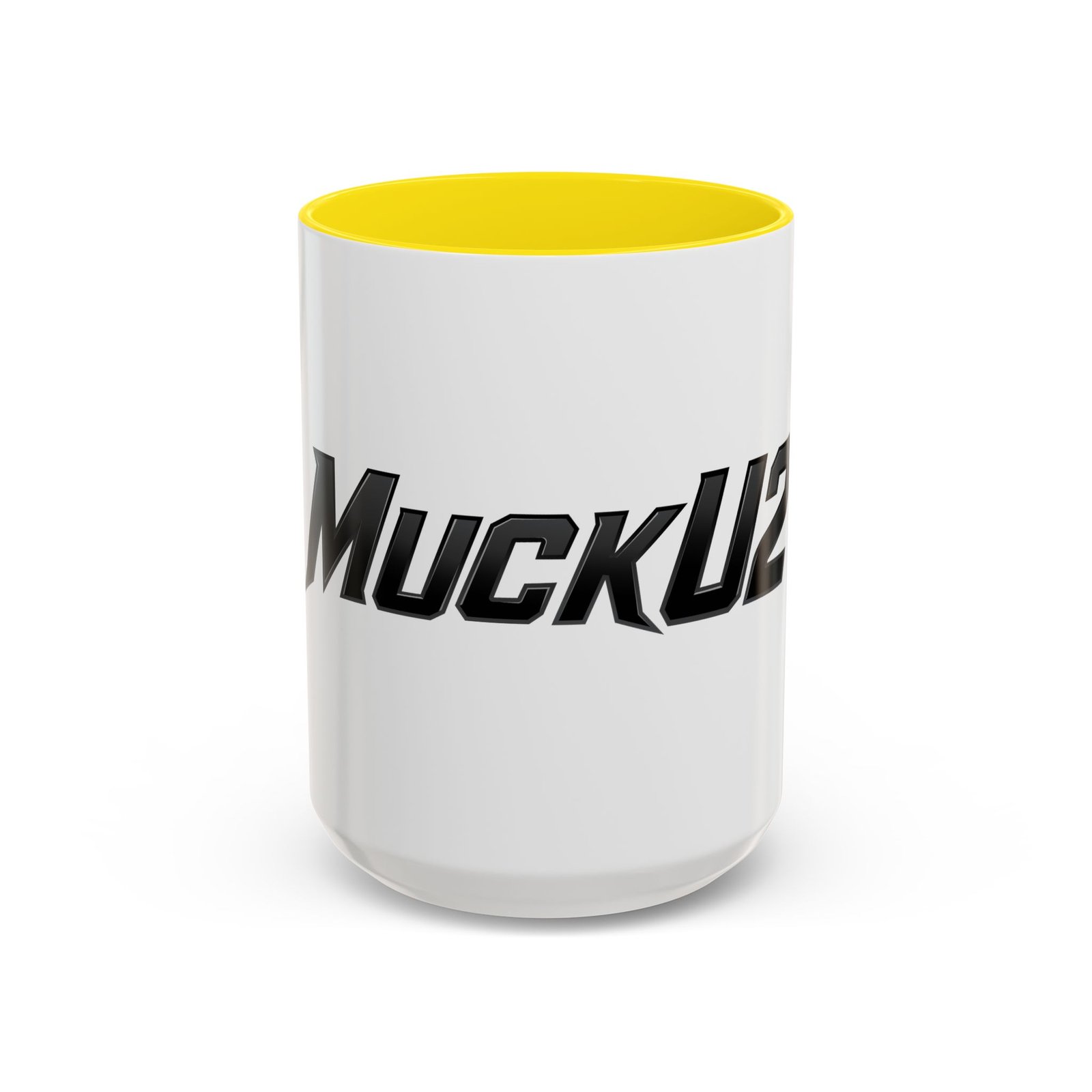 MuckU2 Mug – Black Logo Poker Coffee Mug