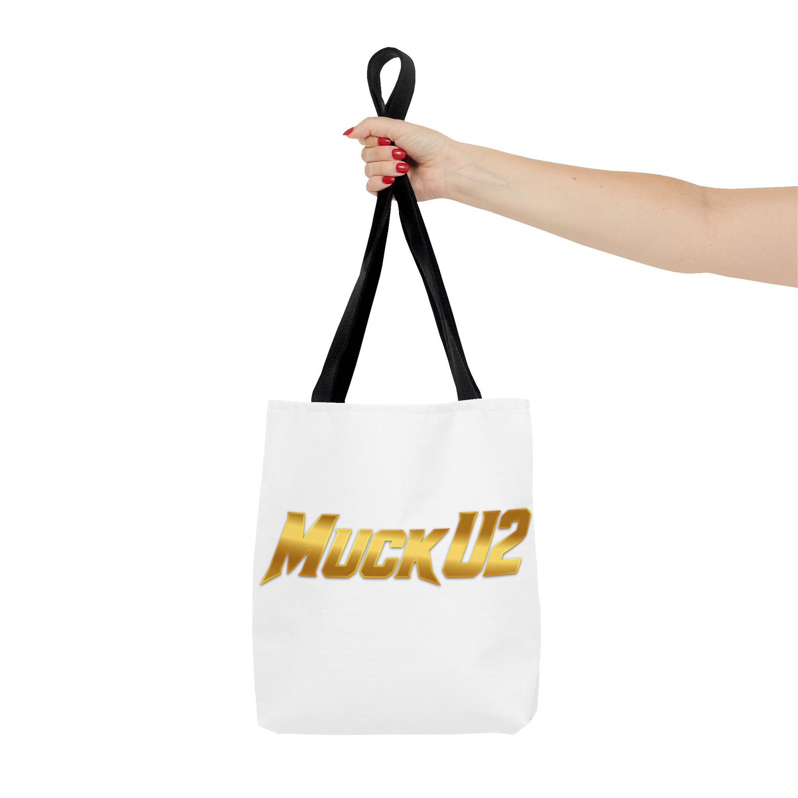MuckU2 Tote Bag – Gold Logo Poker Bag