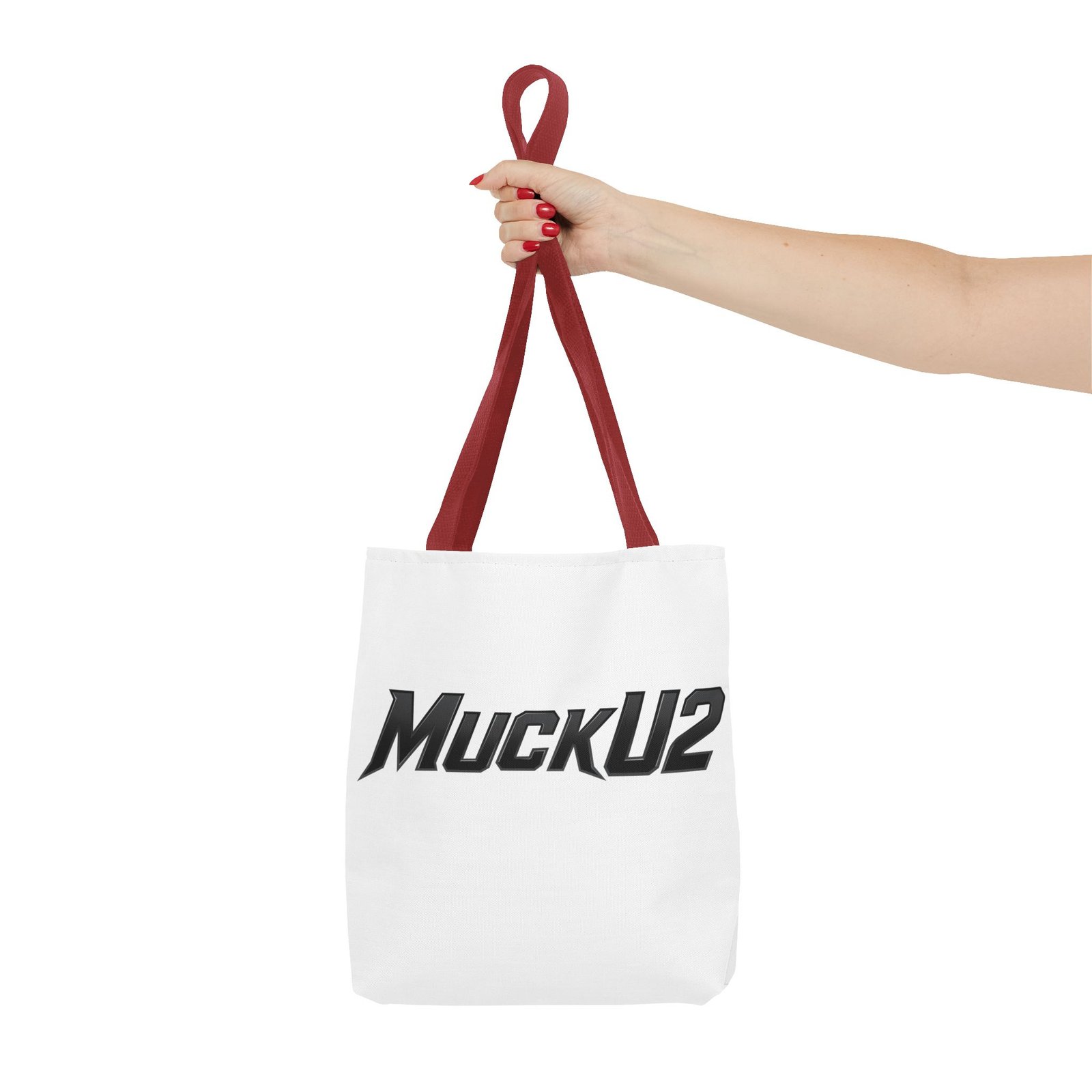 MuckU2 Canvas Tote Bag – Black Poker Logo