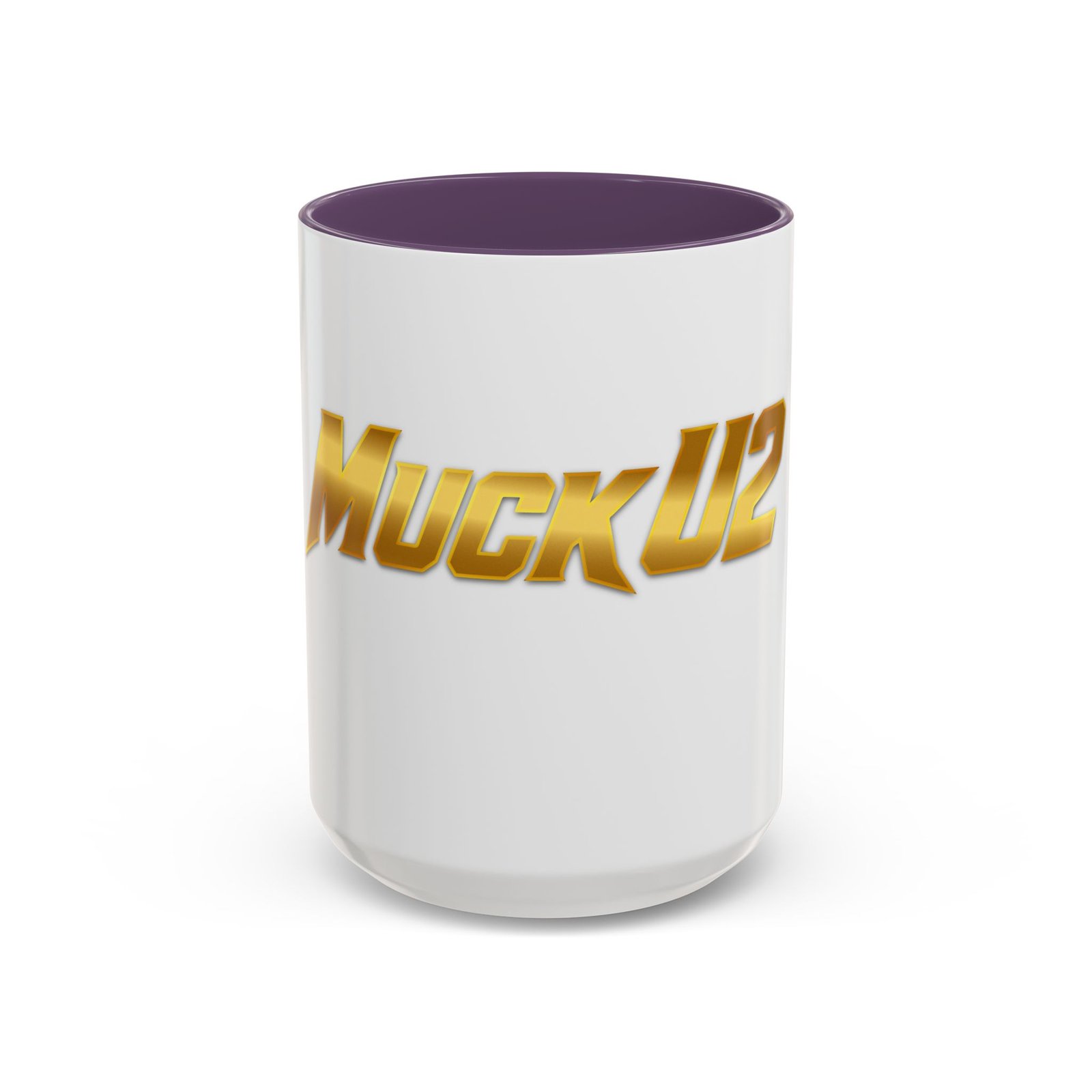 MuckU2 Mug – Gold Logo Poker Coffee Mug