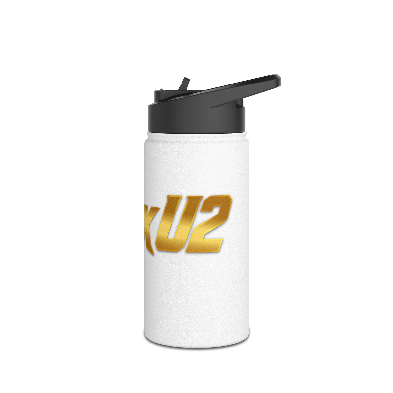 MuckU2 Stainless Steel Water Bottle – Gold Poker Logo