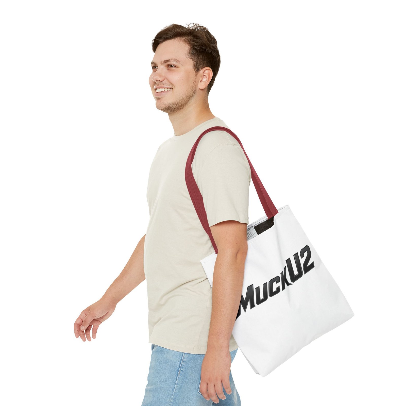 MuckU2 Canvas Tote Bag – Black Poker Logo