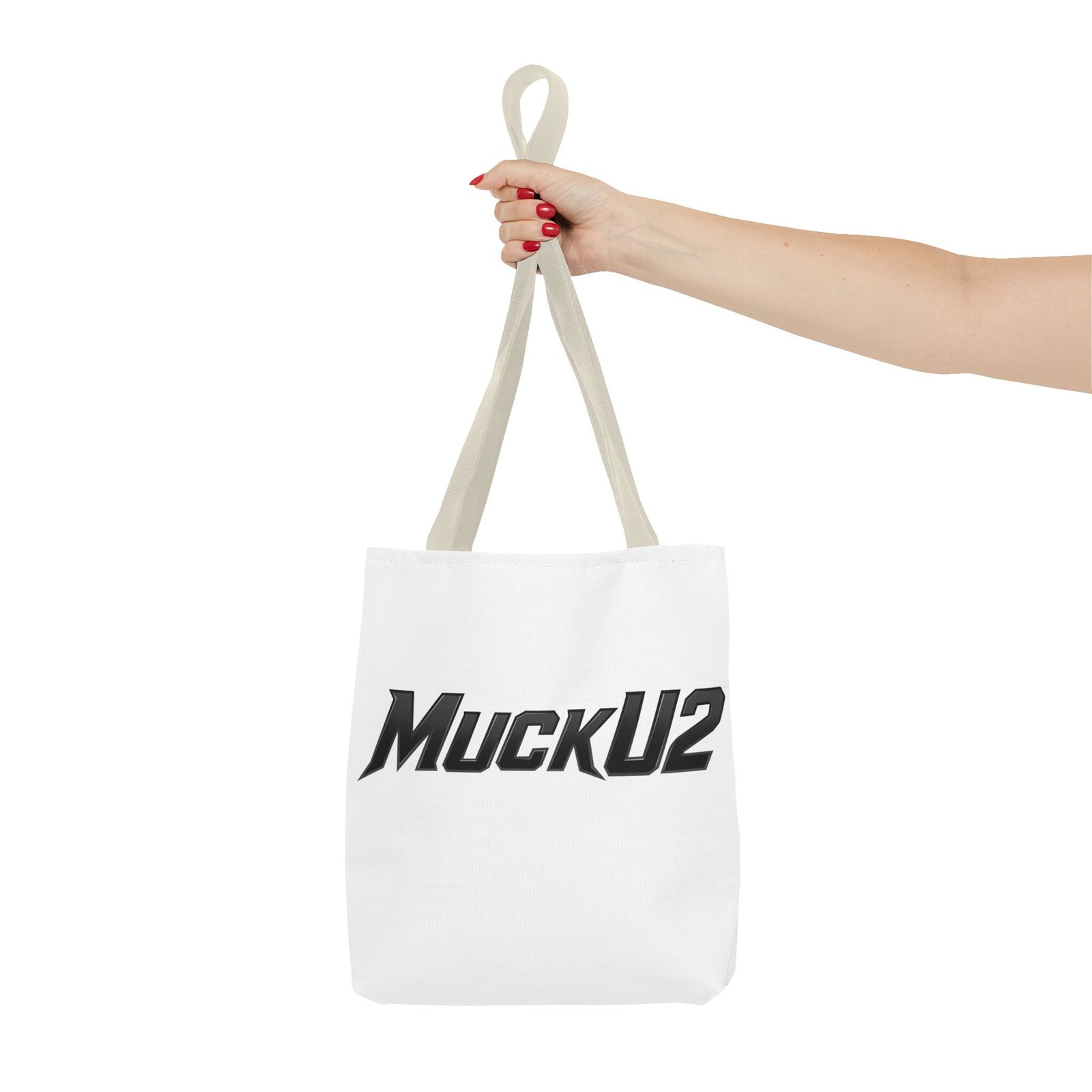 MuckU2 Canvas Tote Bag – Black Poker Logo