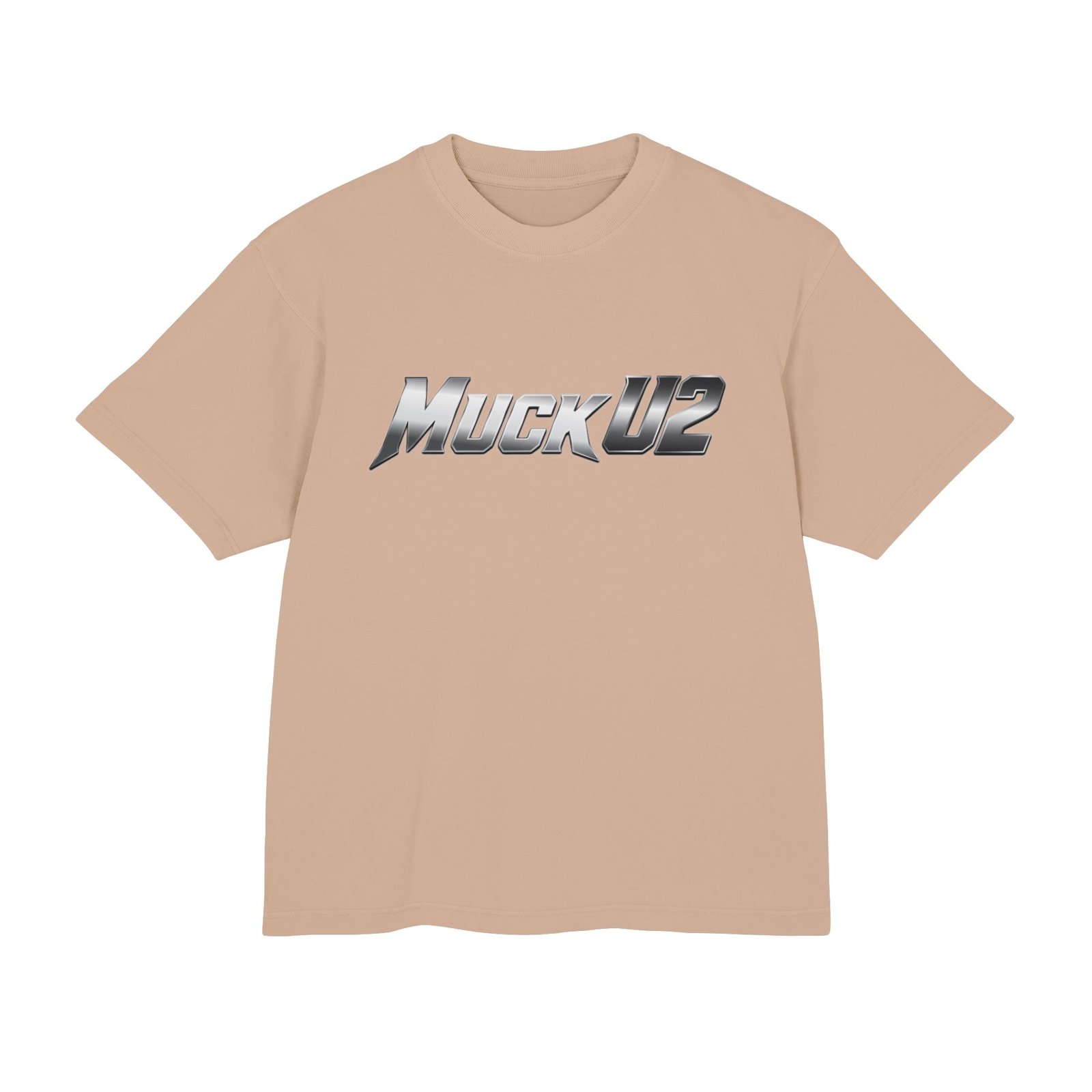 MuckU2 T-Shirt – Silver Logo Poker Tee