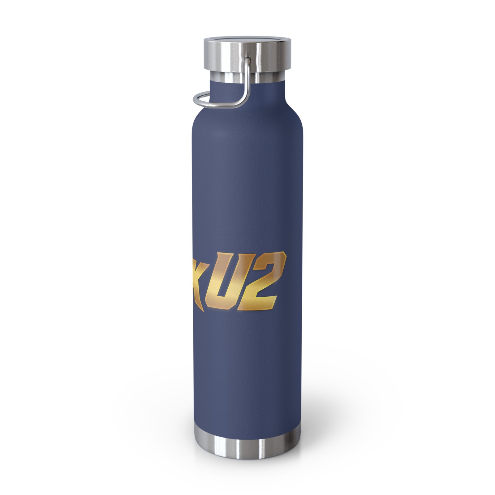 MuckU2 Insulated Water Bottle – Gold Logo