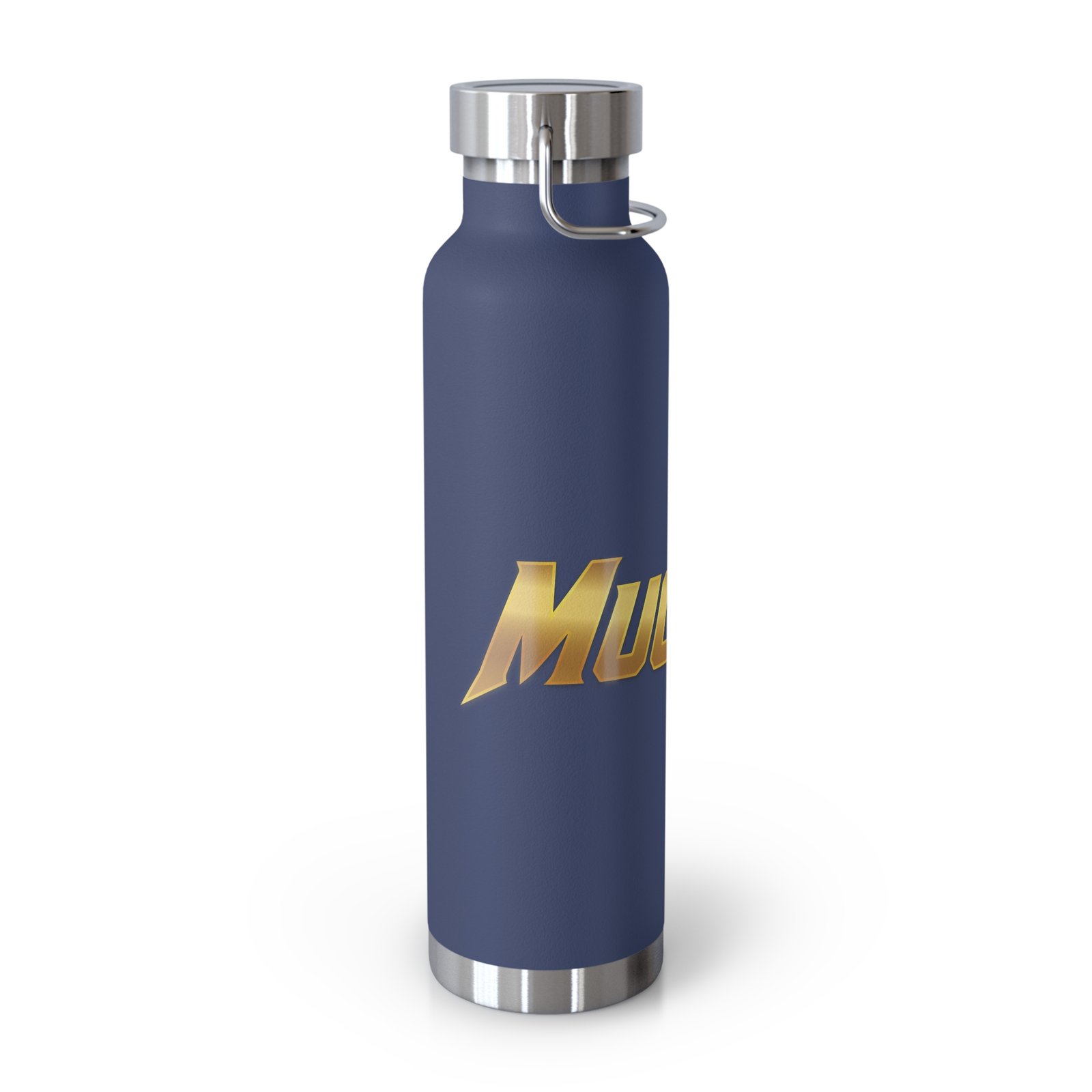 MuckU2 Insulated Water Bottle – Gold Logo