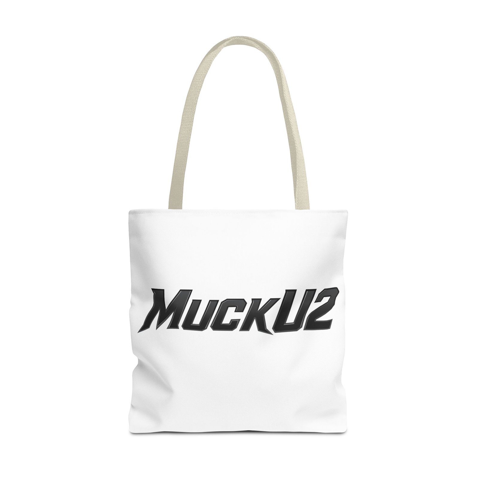 MuckU2 Canvas Tote Bag – Black Poker Logo