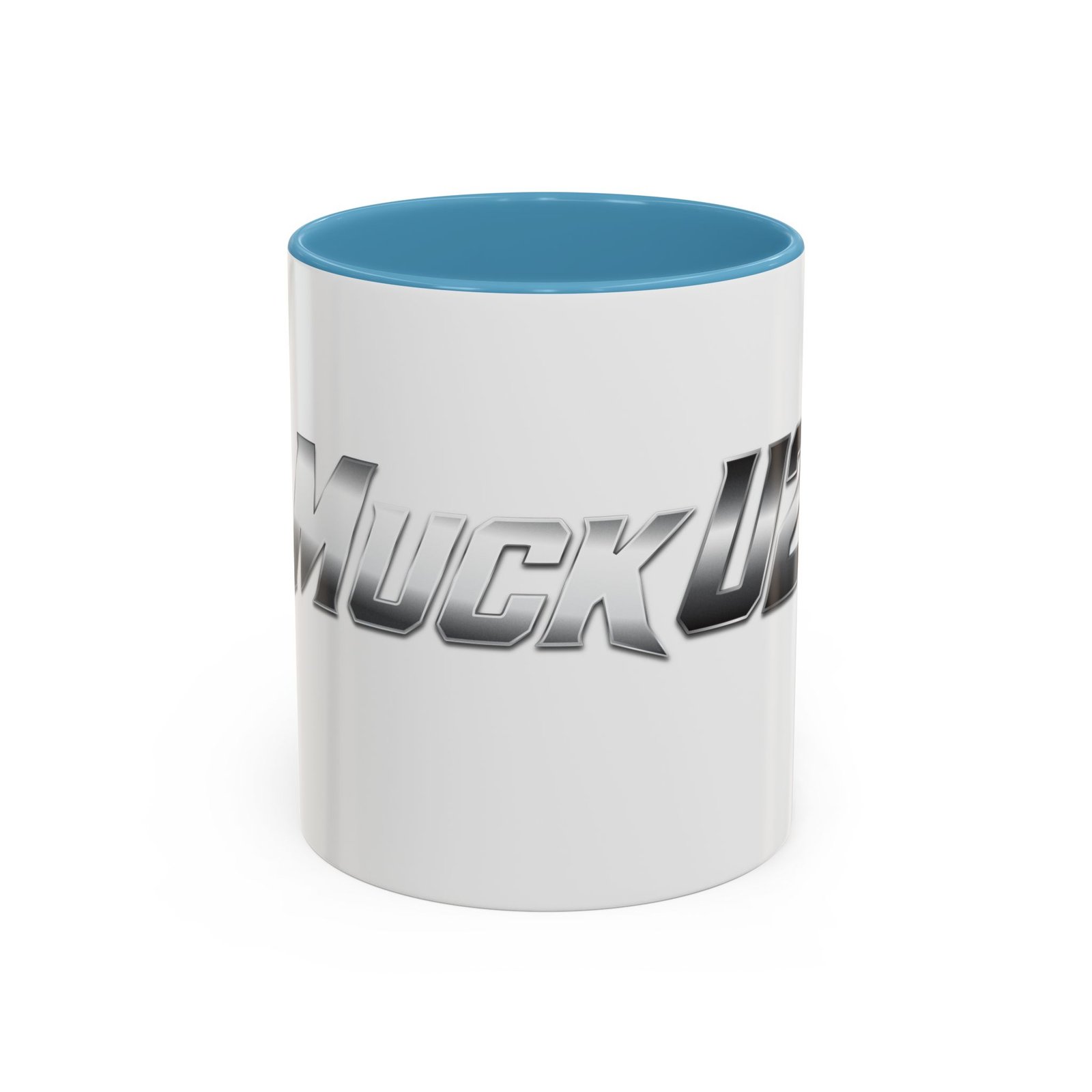 MuckU2 Mug – Silver Logo Poker Coffee Mug
