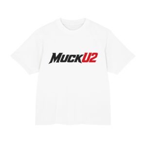 MuckU2 T-Shirt – Black & Red Logo Poker Tee