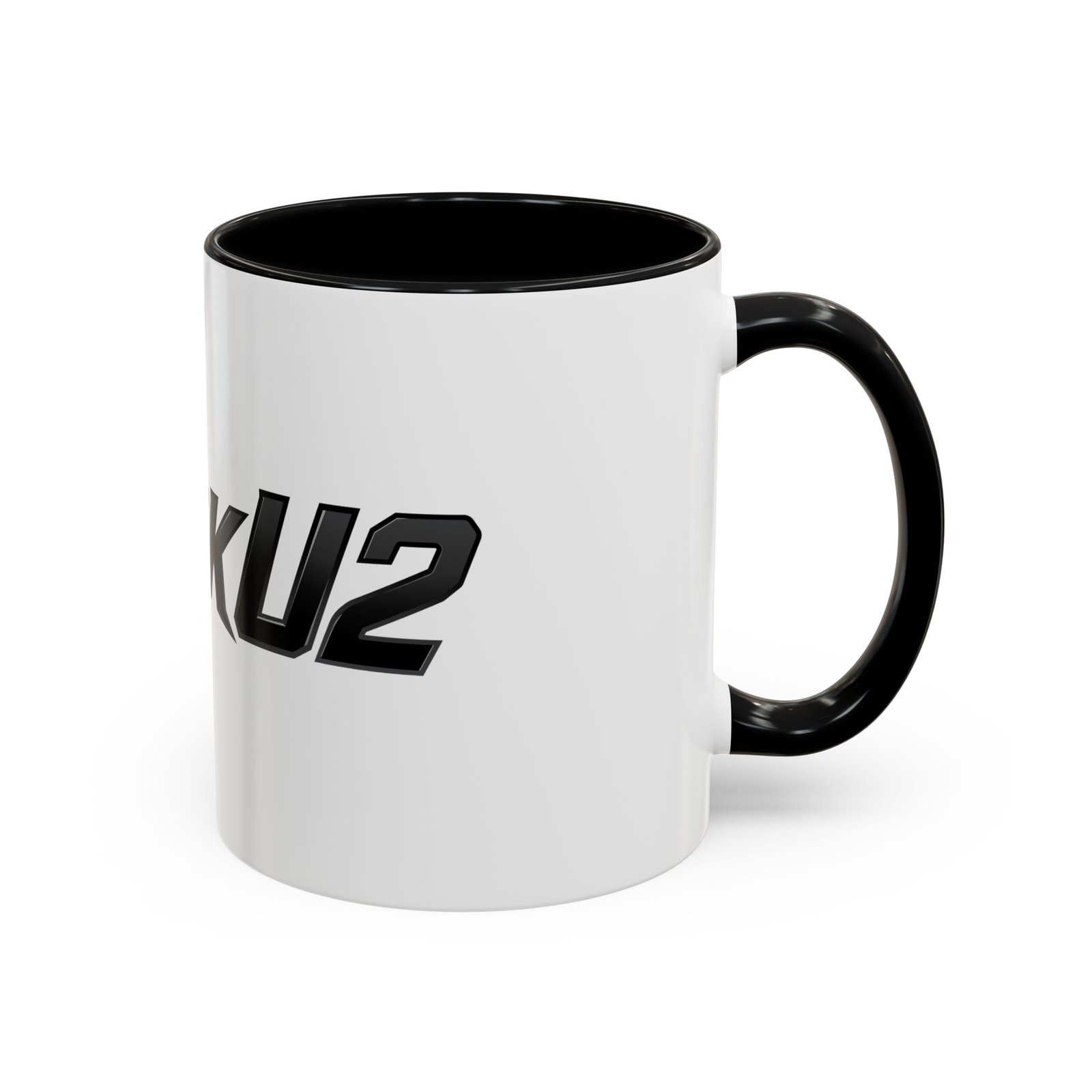 MuckU2 Mug – Black Logo Poker Coffee Mug