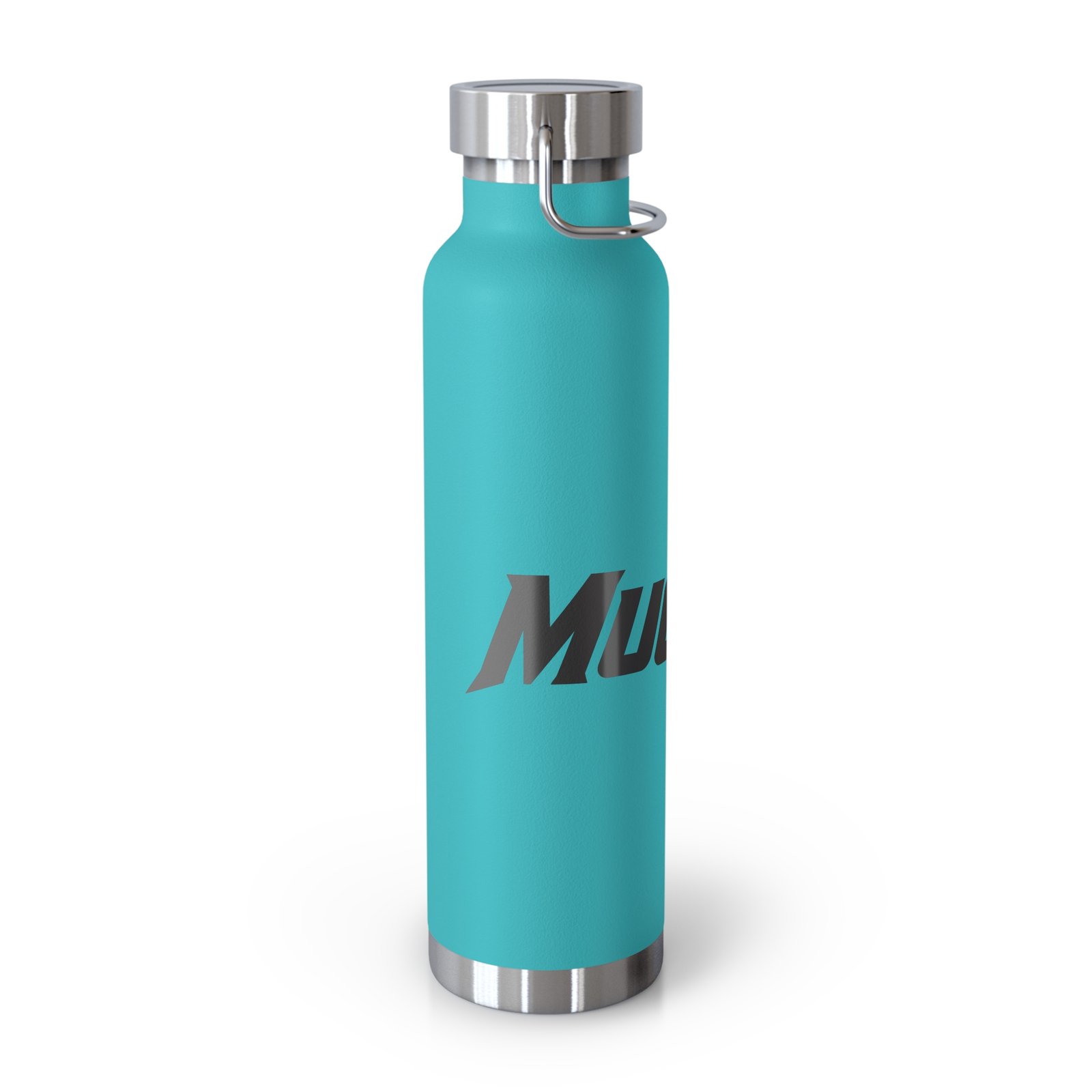 MuckU2 Insulated Water Bottle – Black & Red Logo