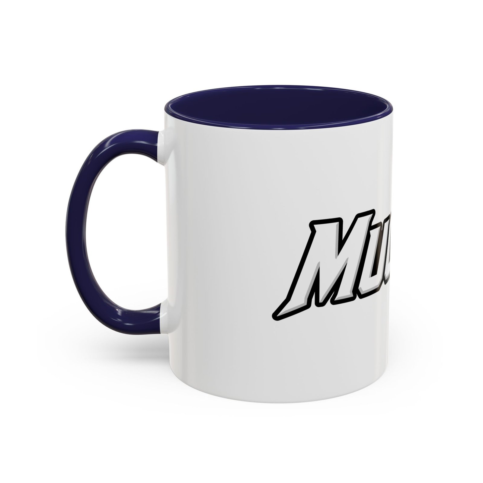 MuckU2 Mug – White & Red Logo Poker Coffee Mug