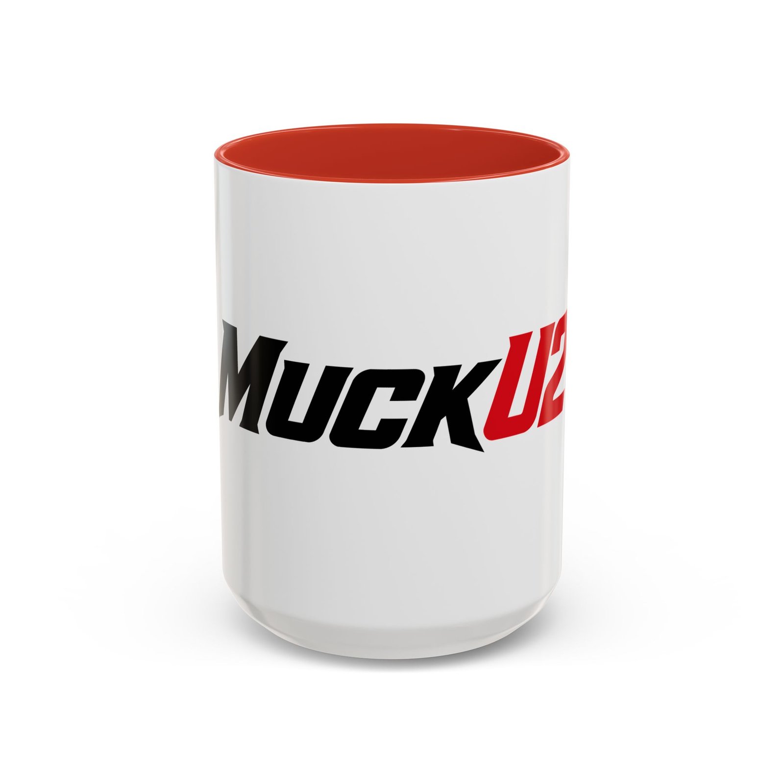 MuckU2 Mug – Black & Red Logo Poker Coffee Mug