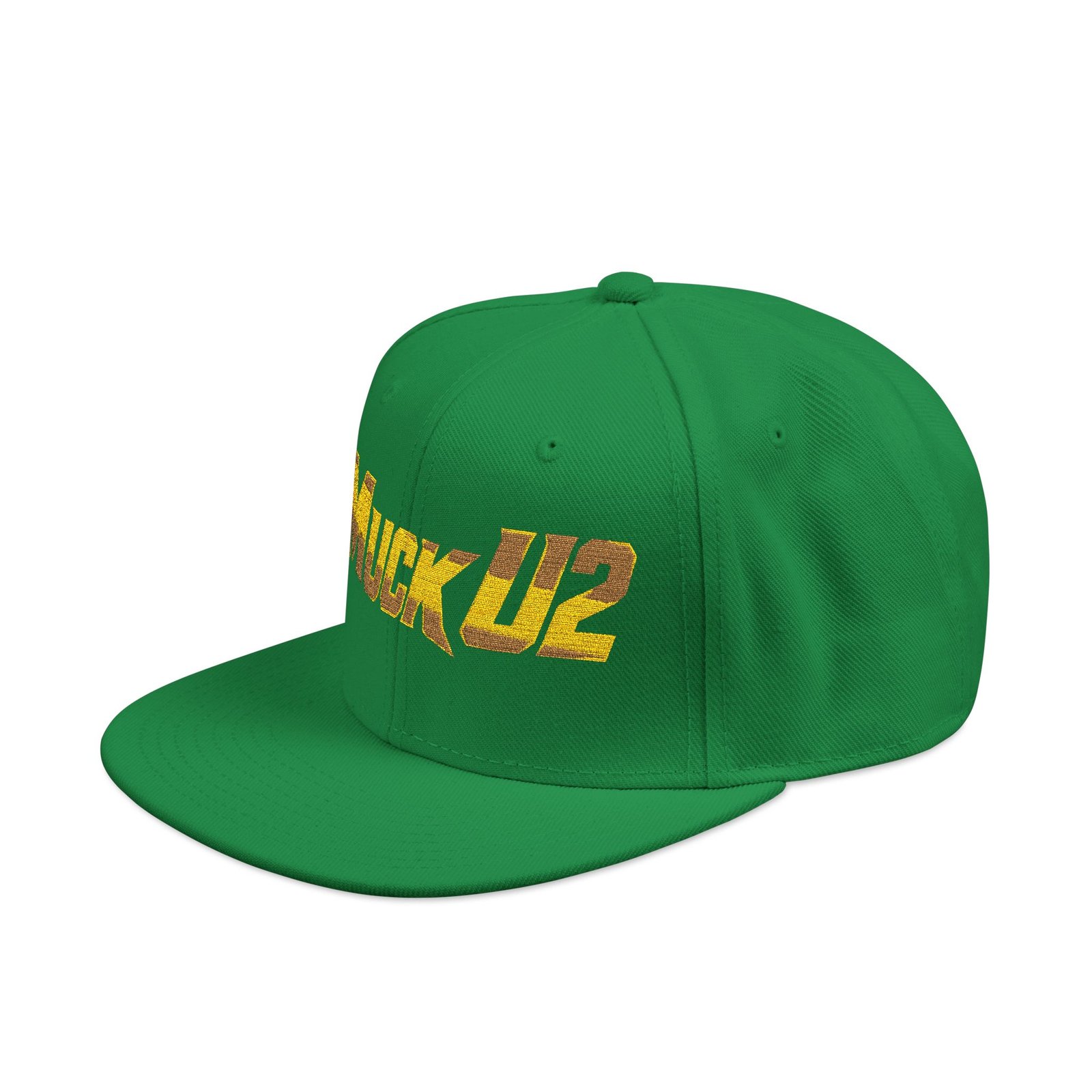 MuckU2 Snapback Poker Cap – Gold Logo