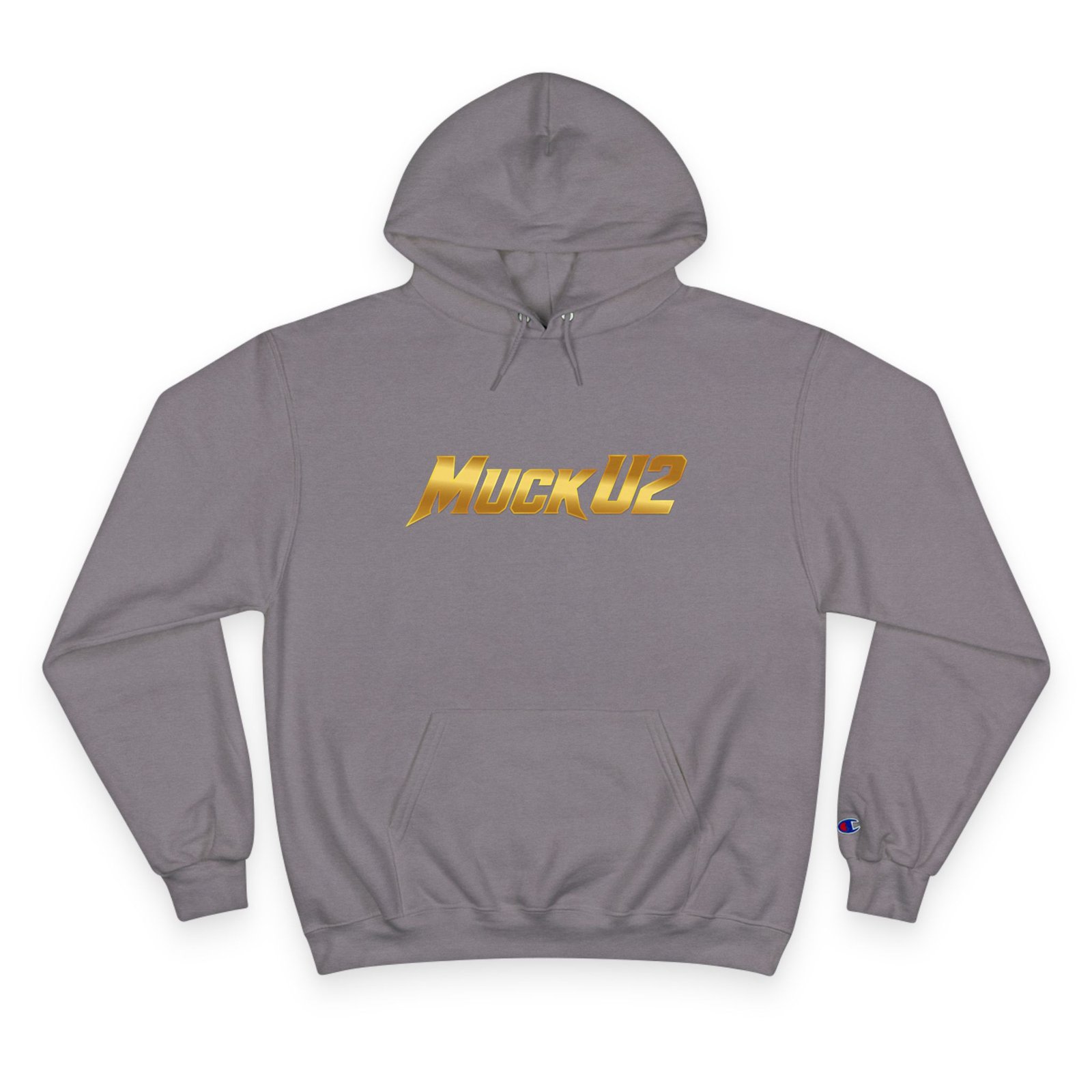 MuckU2 Hoodie – Gold Logo Poker Pullover