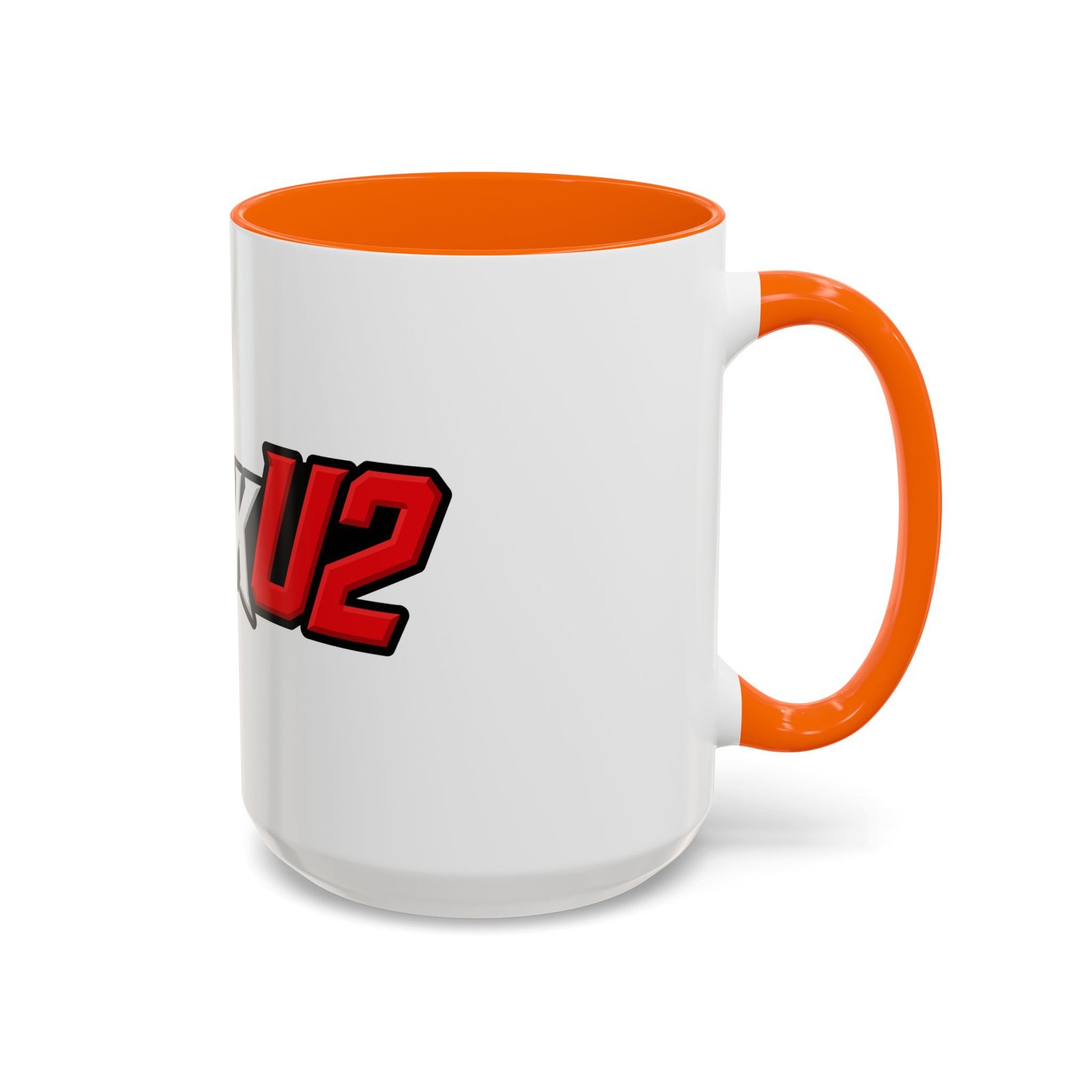 MuckU2 Mug – White & Red Logo Poker Coffee Mug